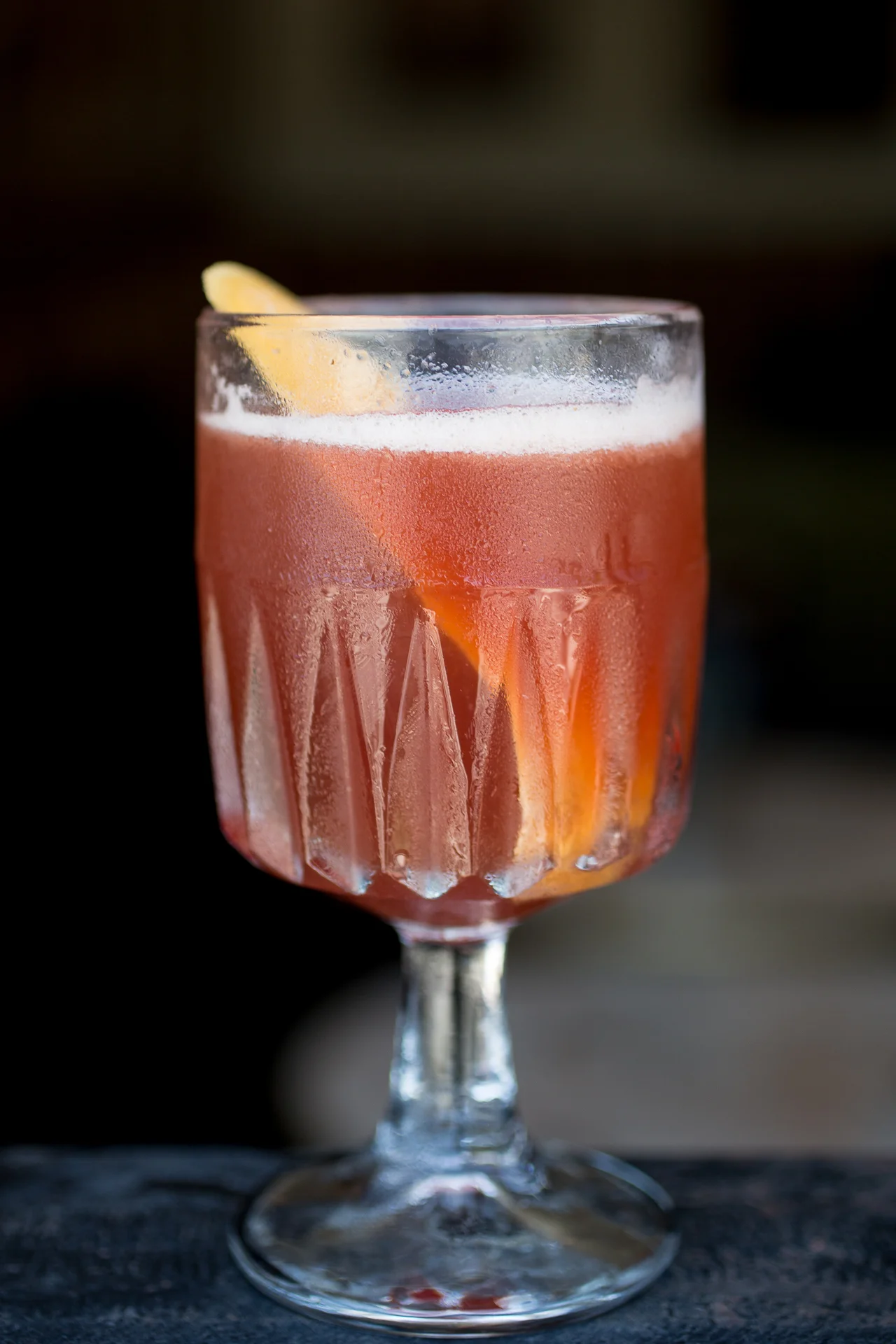 Cocktail Made w/ Sparkling Rosé