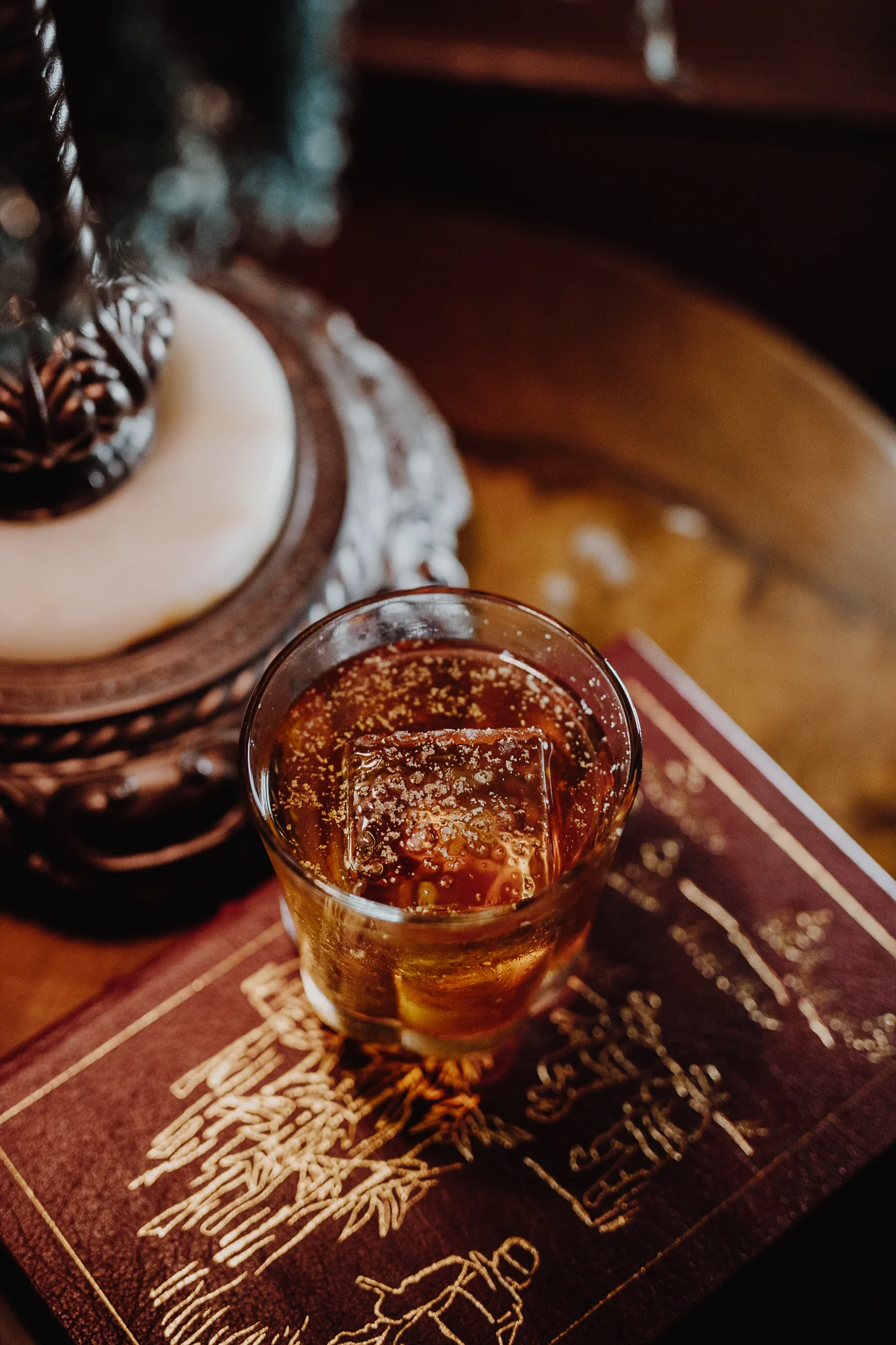 An Irish Coconut Old-Fashioned