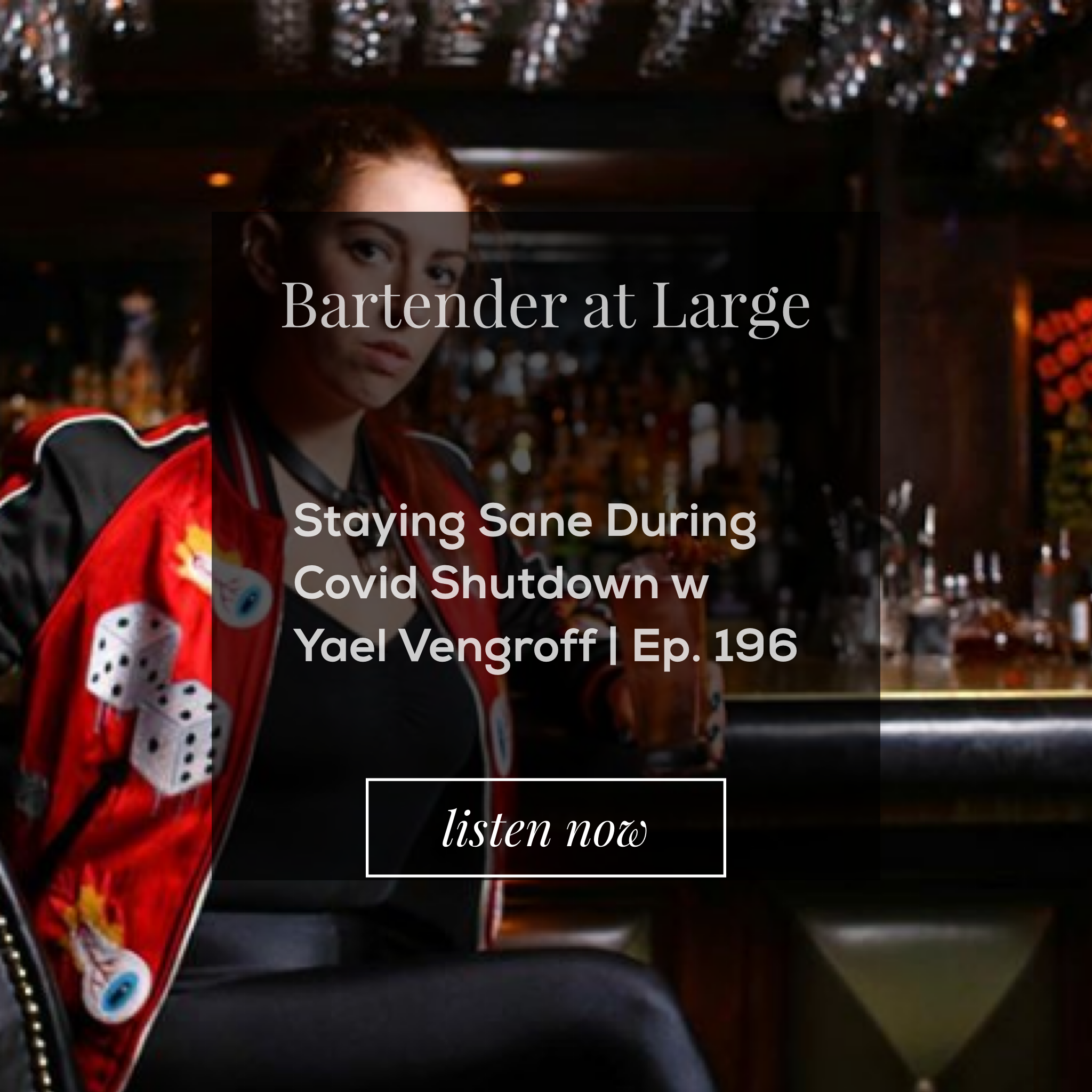 Staying Sane During Covid Shutdown w Yael Vengroff  | Ep. 196