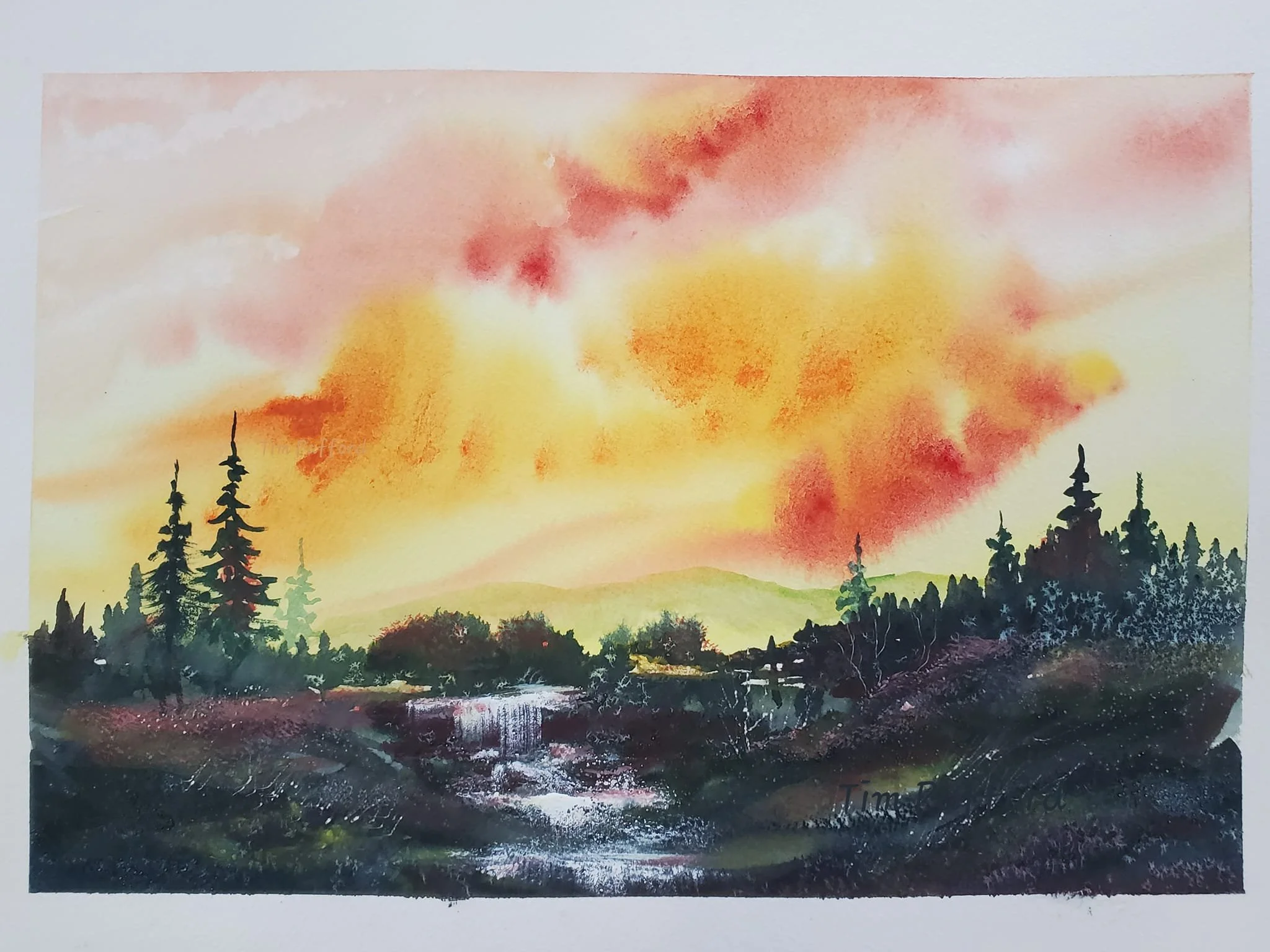 Intermediate Watercolor Course with Tim Pafford