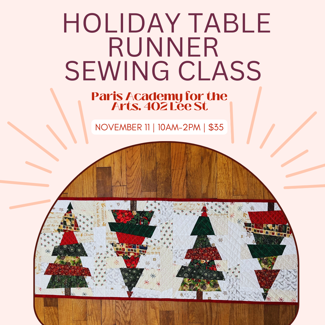 Learn to Sew a Holiday Table Runner