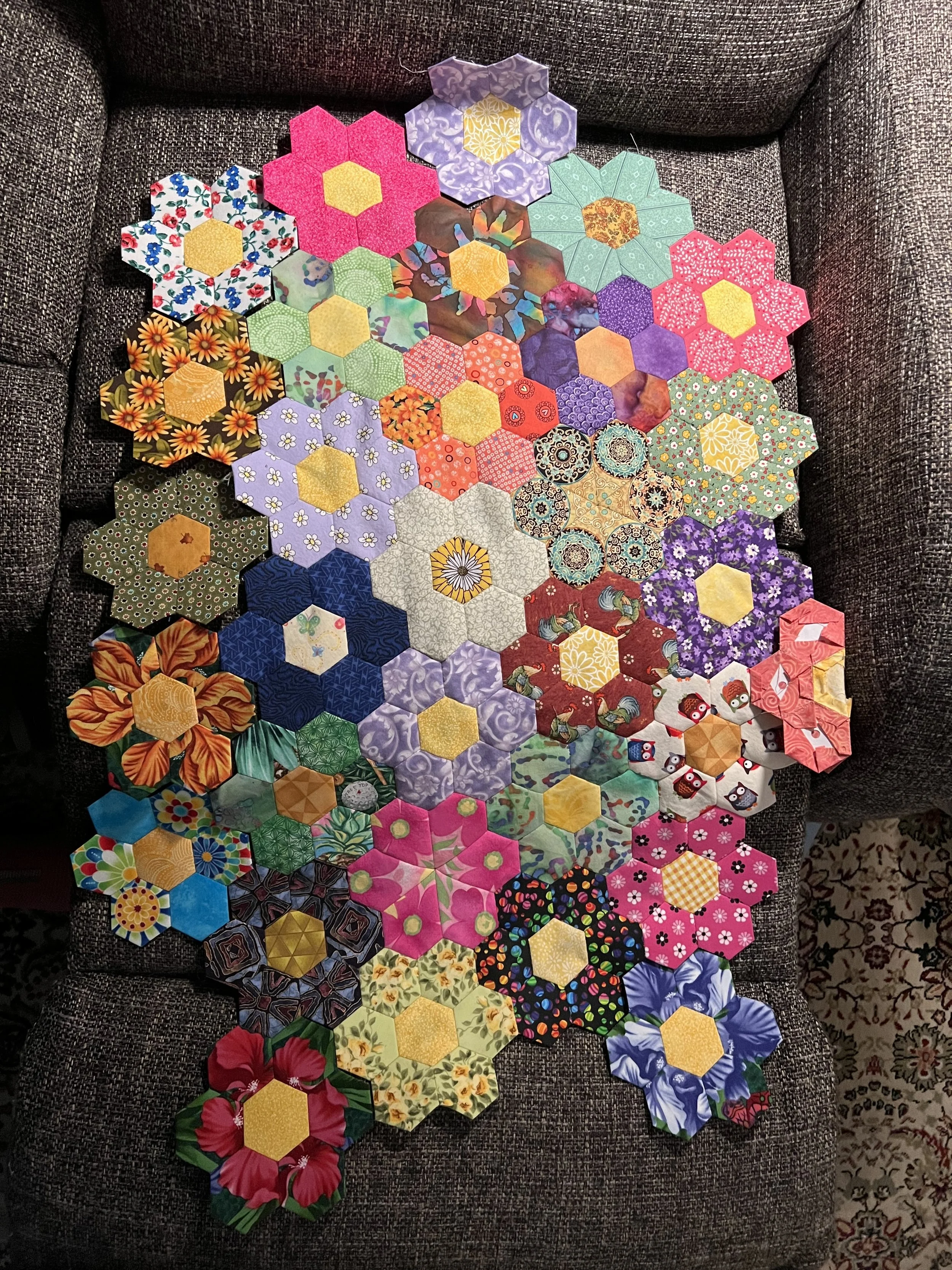 English Paper Piecing Sewing Class with Nancy Hicks