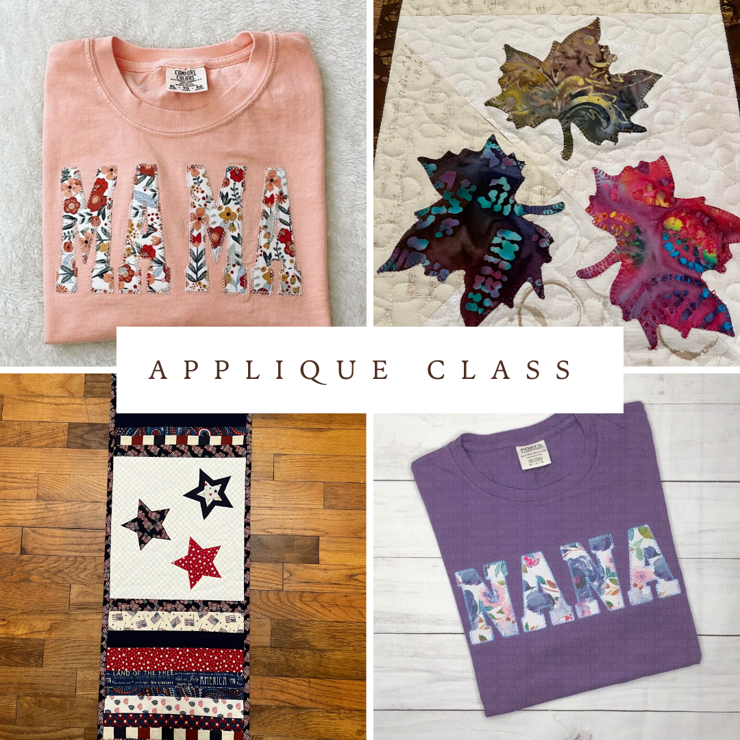 Applique Sewing Class with Nancy Hicks