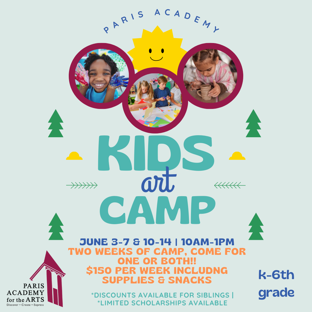 Kids Art Summer Camp- WEEK 2- SOLD OUT