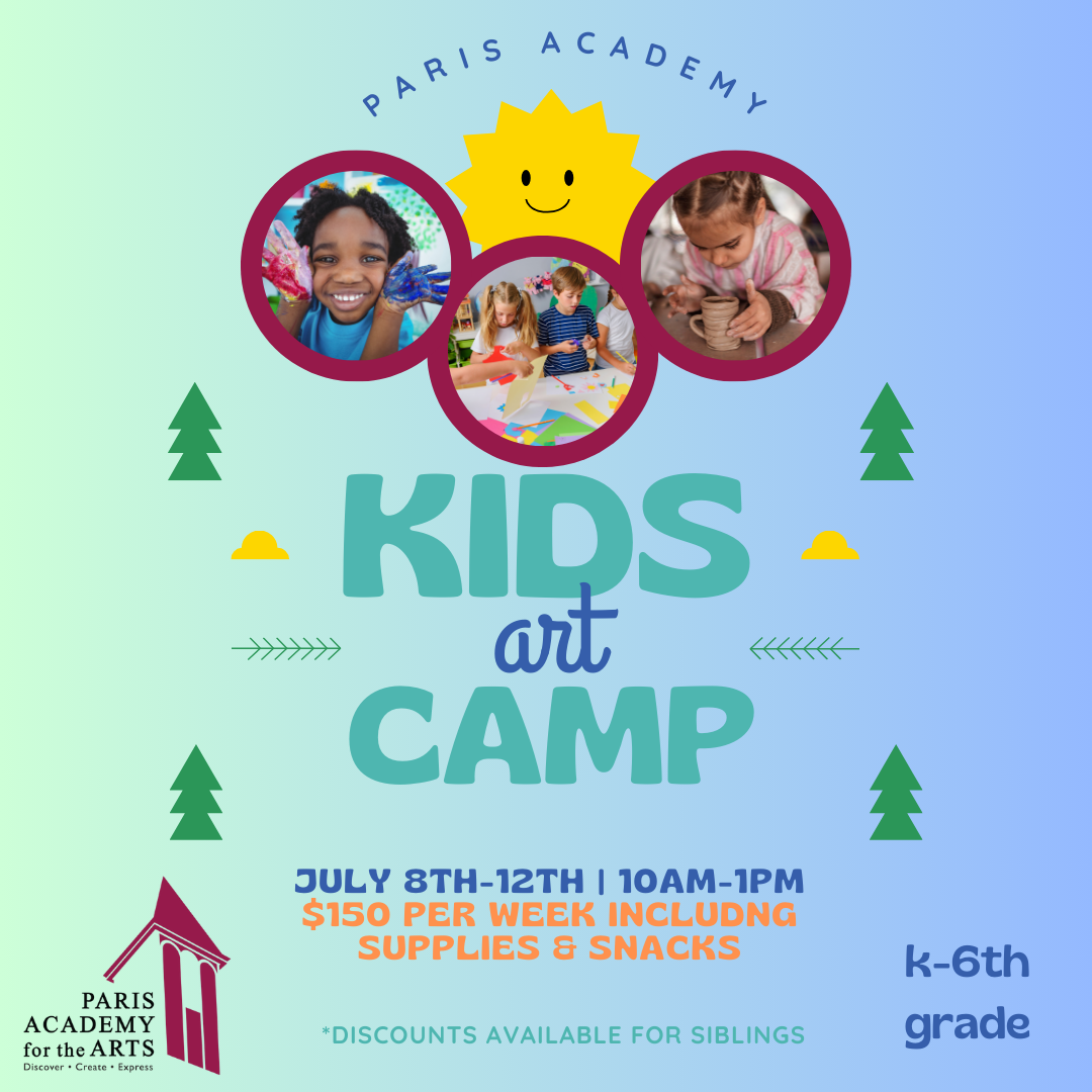 Kids Art Summer Camp- WEEK 3