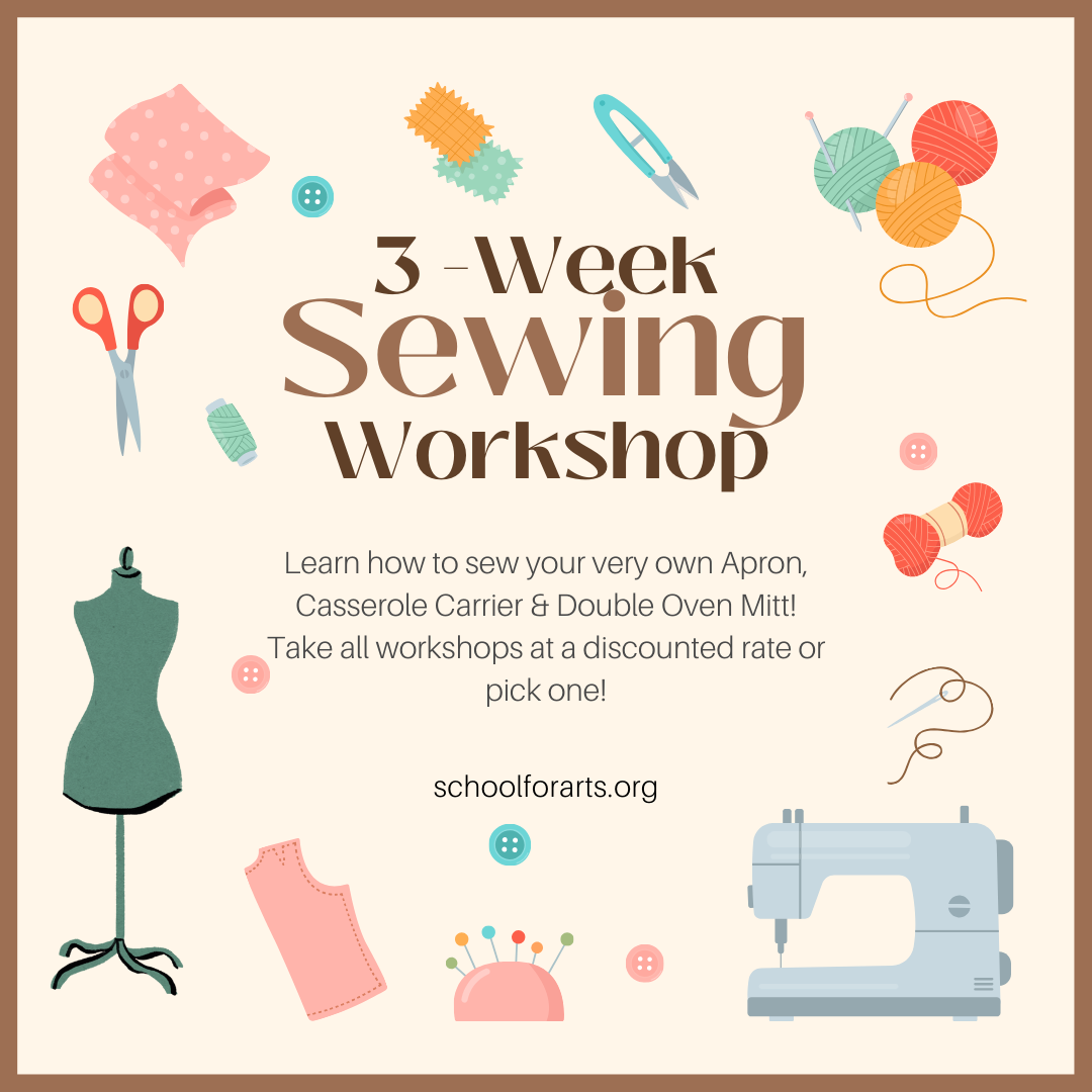 3 Week Sewing Workshop Series