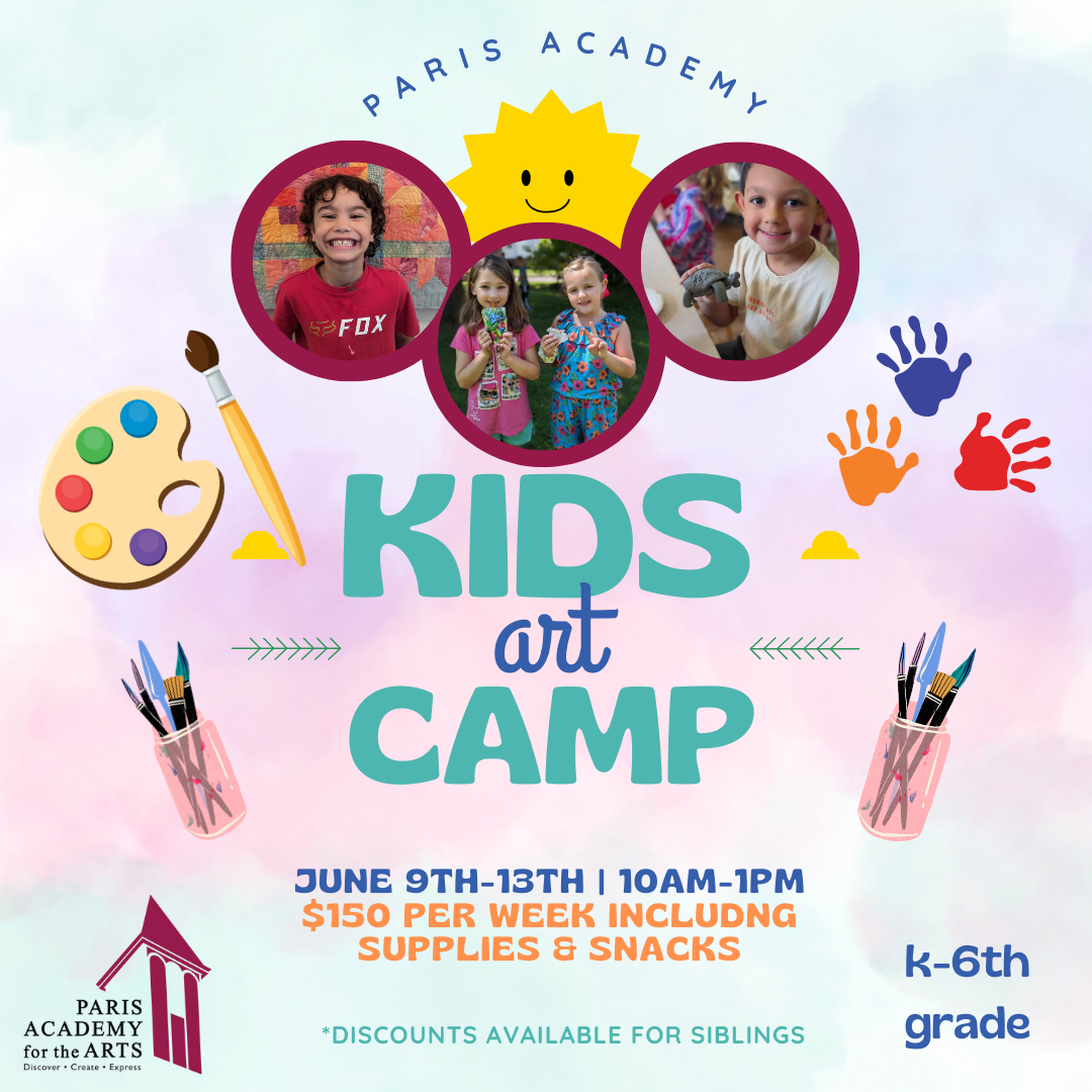 Kids Art Summer Camp- WEEK 1