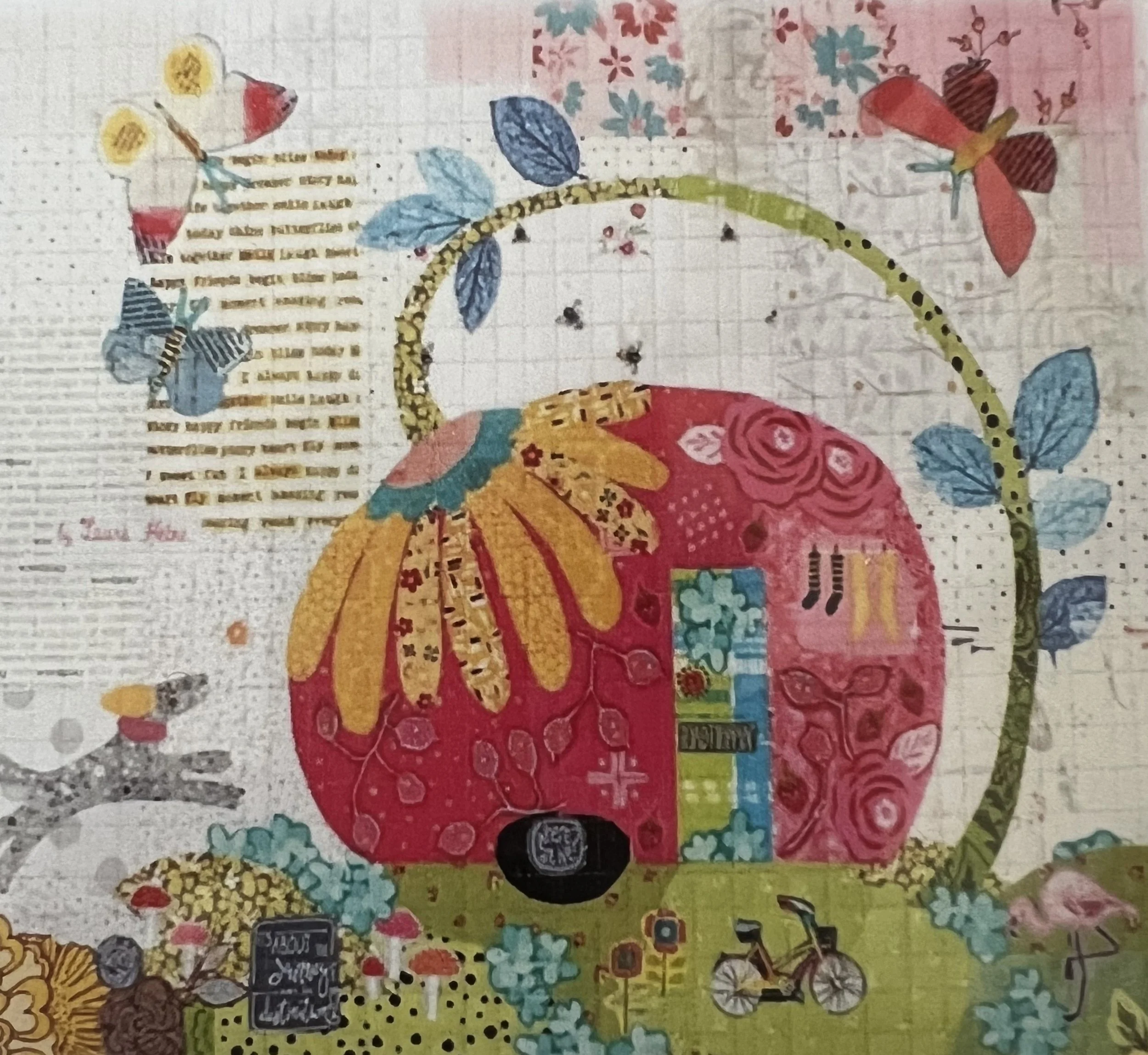Fabric Collage Class with Nancy Hicks