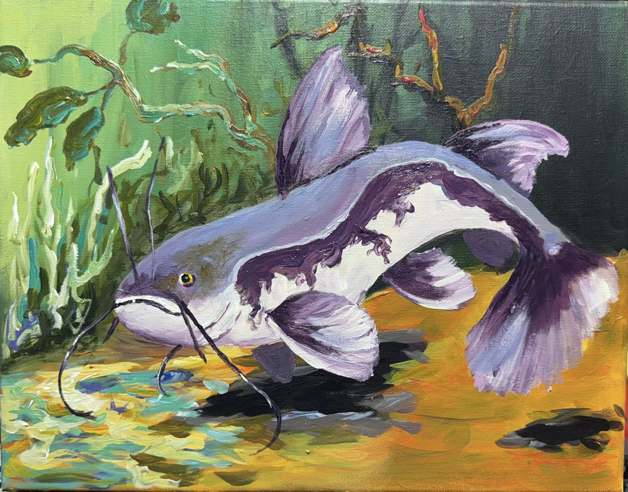 Fish Fry- Catfish Painting with Erik Stonebraker- AM