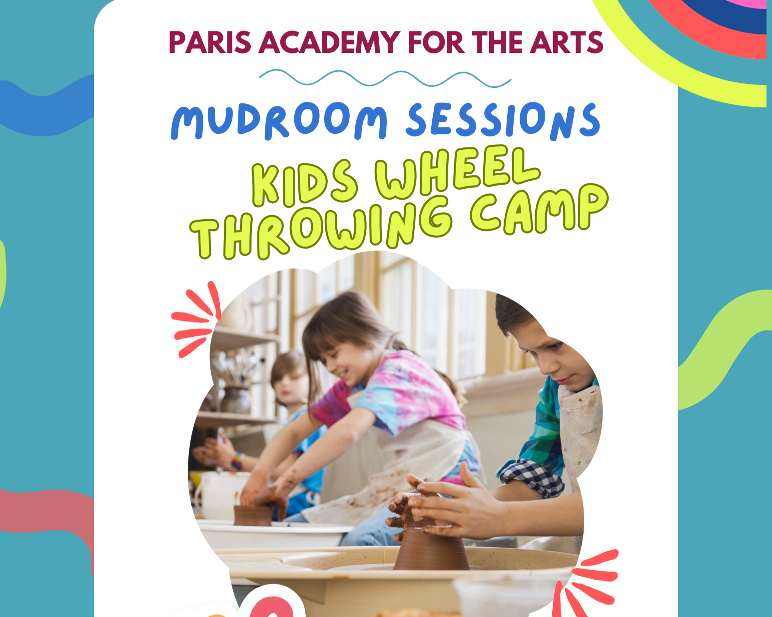 Mudroom Sessions- Kid's Art Camp  