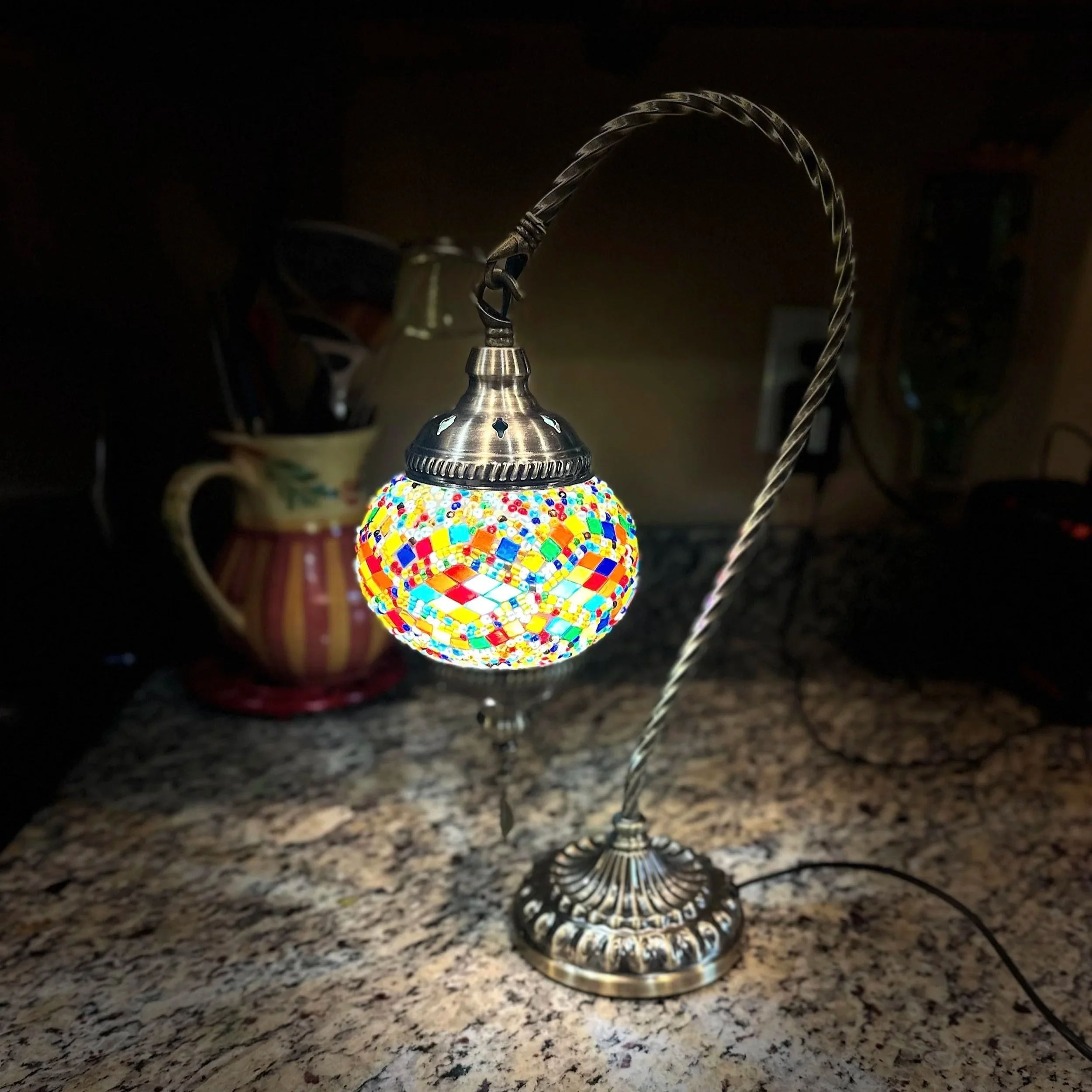 Mosaic Turkish Lamp Workshop with Tracy Tremblay