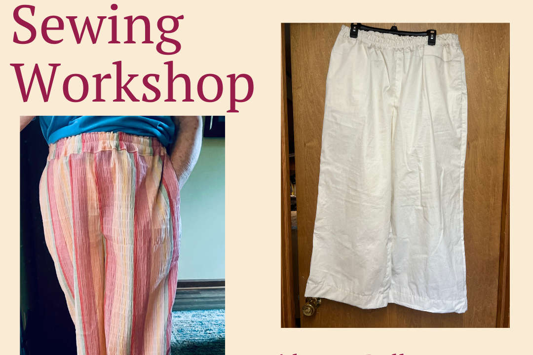 Wide Leg Pull On Pants Sewing with Nancy Hicks