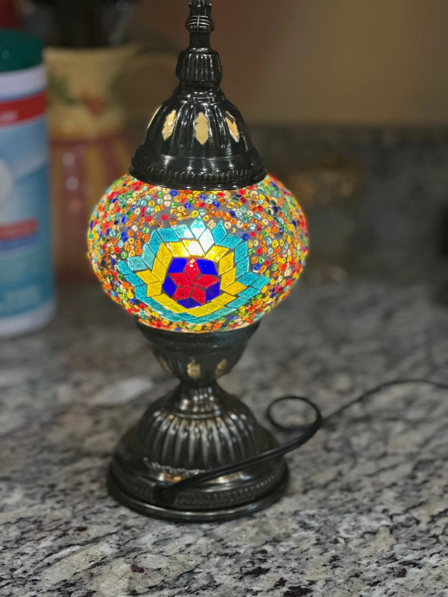 Mosaic Turkish Lamp Workshop with Tracy Tremblay