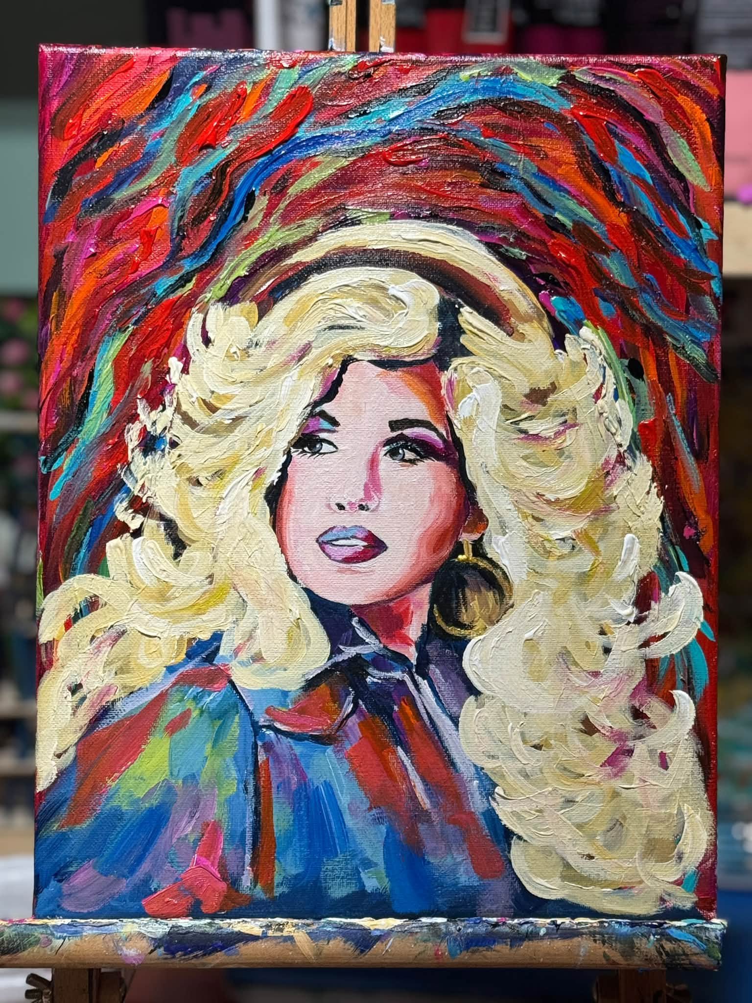 Dolly Acrylic Painting with Erik Stonebraker 