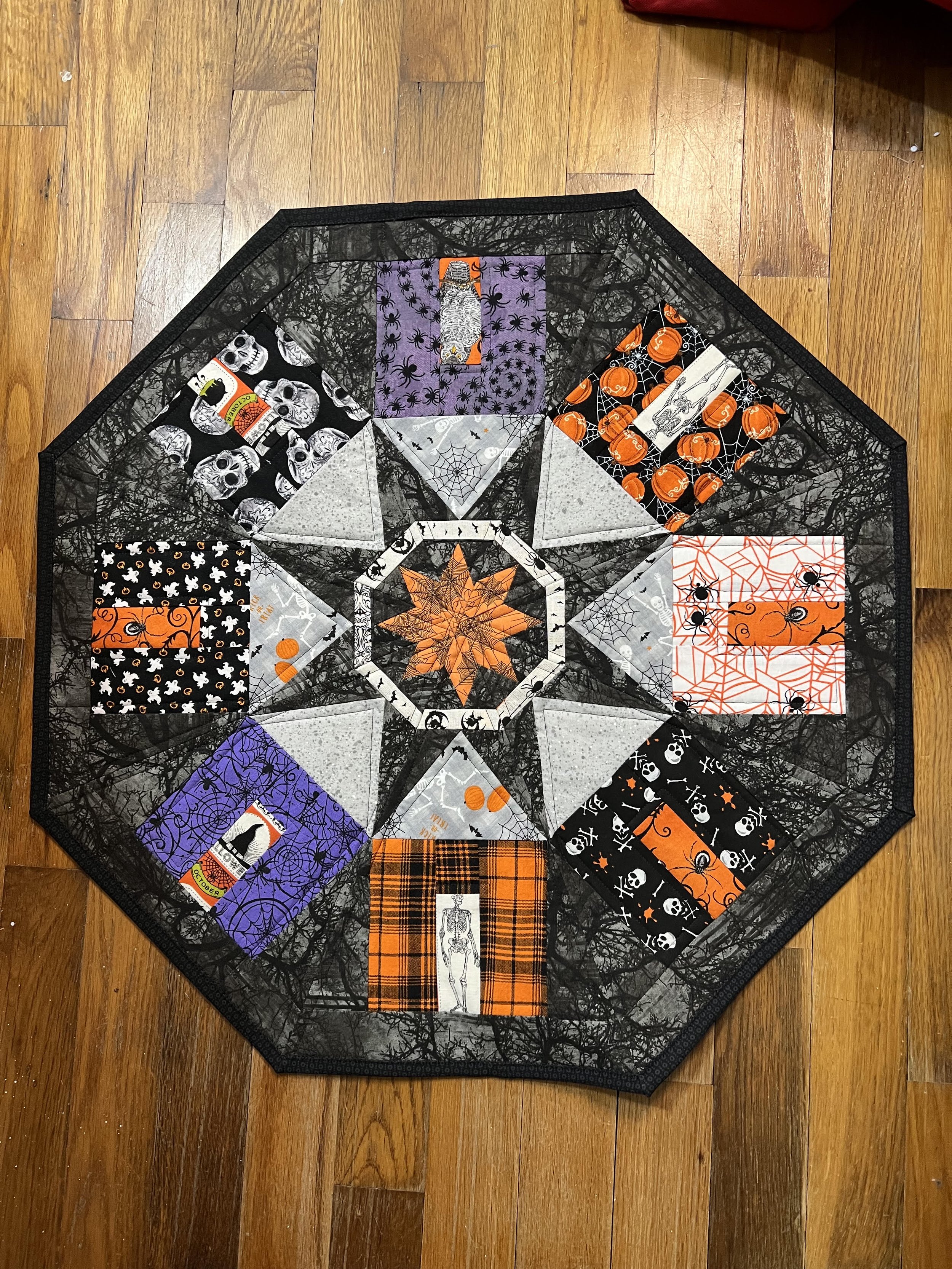 Haunted House Table Topper- Nancy Hicks  