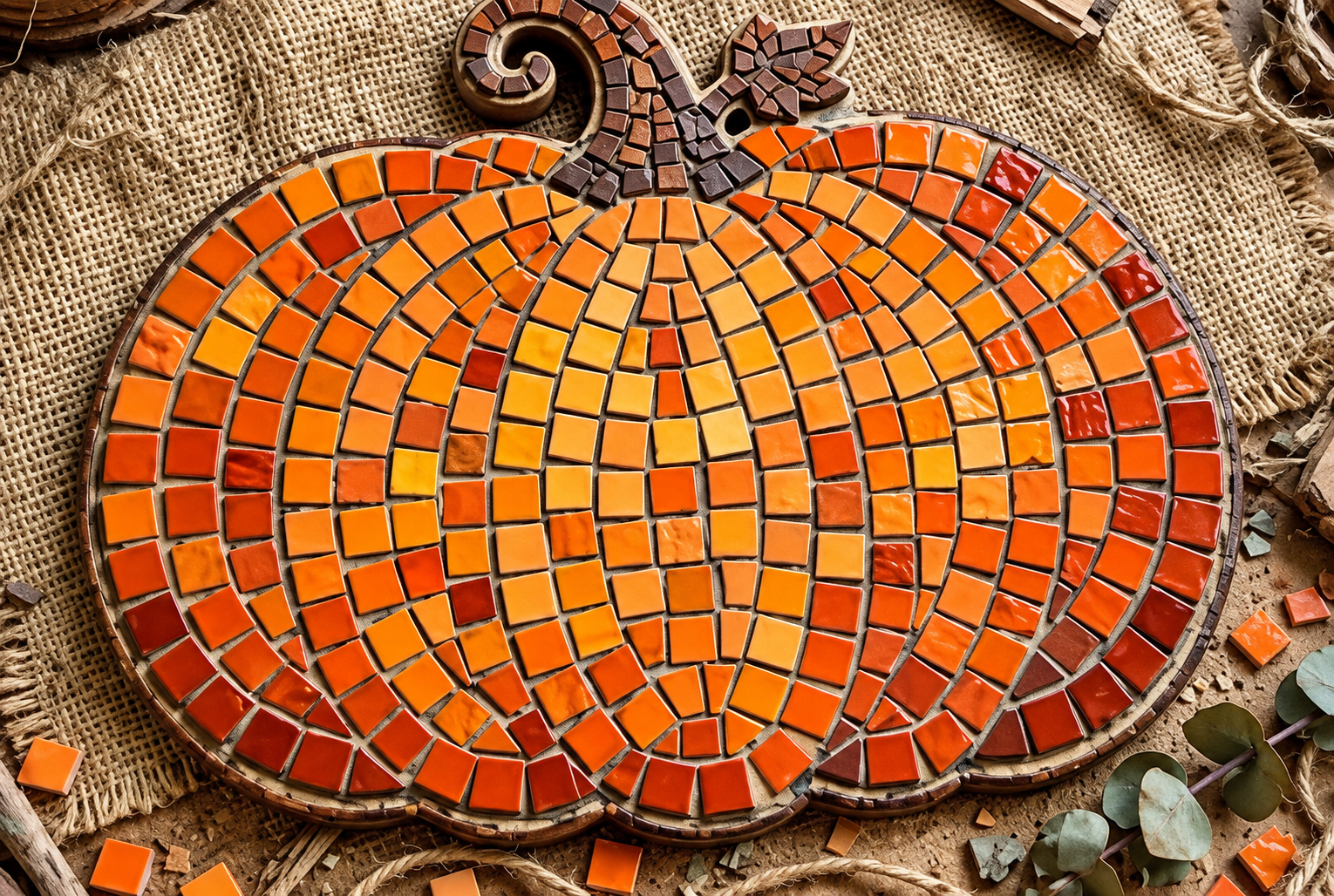 Mosaic Pumpkin with Tracy Tremblay 
