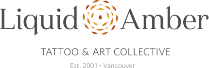 Liquid Amber Tattoo & Art Collective logo