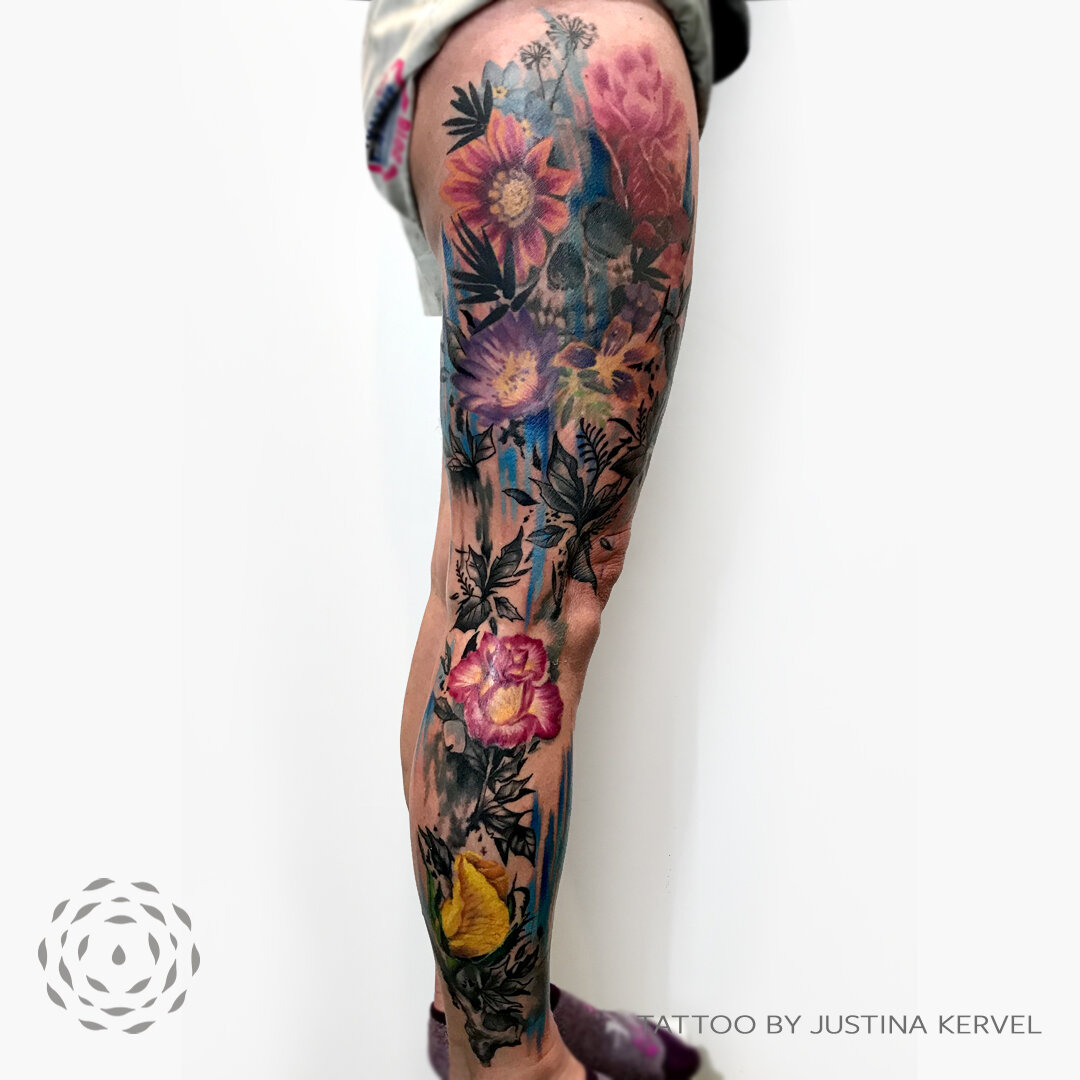 Justina's Tattoos — Liquid Amber Tattoo