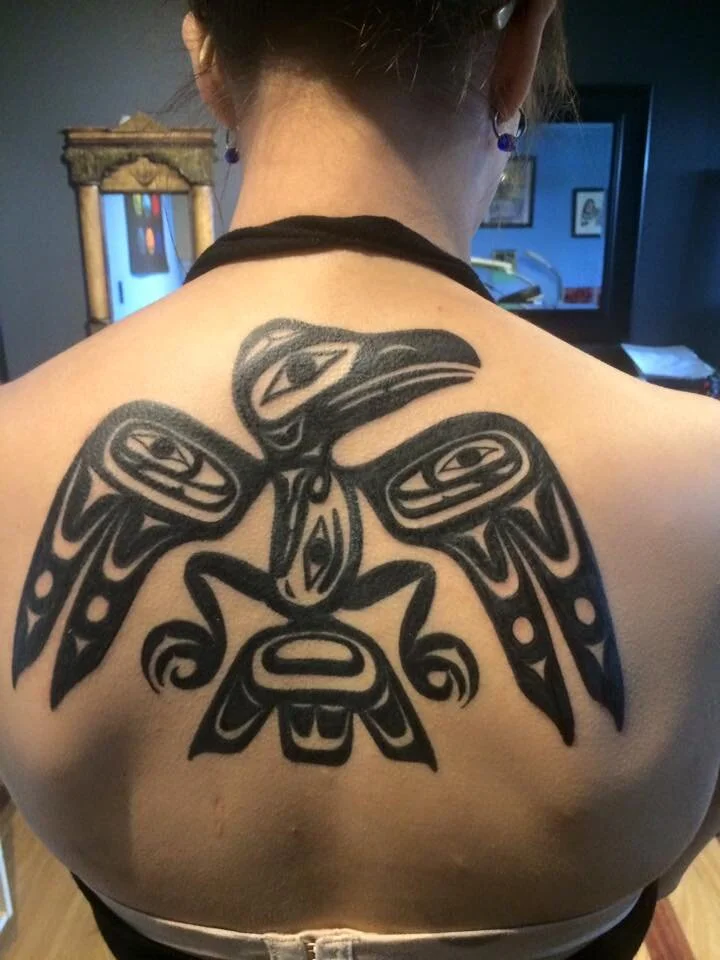 Tattoo by Gregory Williams (Gig) of Haida Inkk