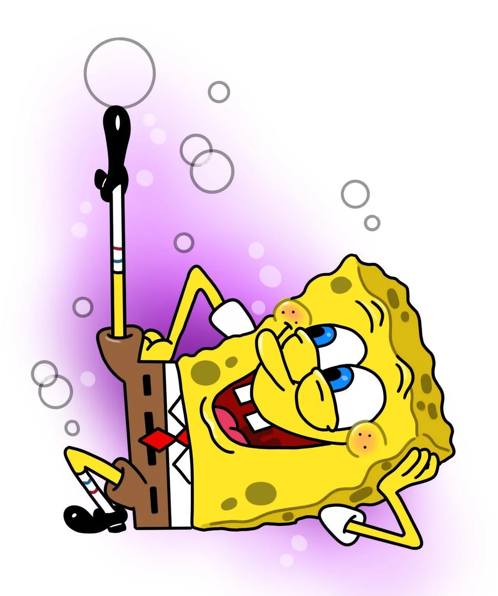 Spongebob Bubble Blowing Baby