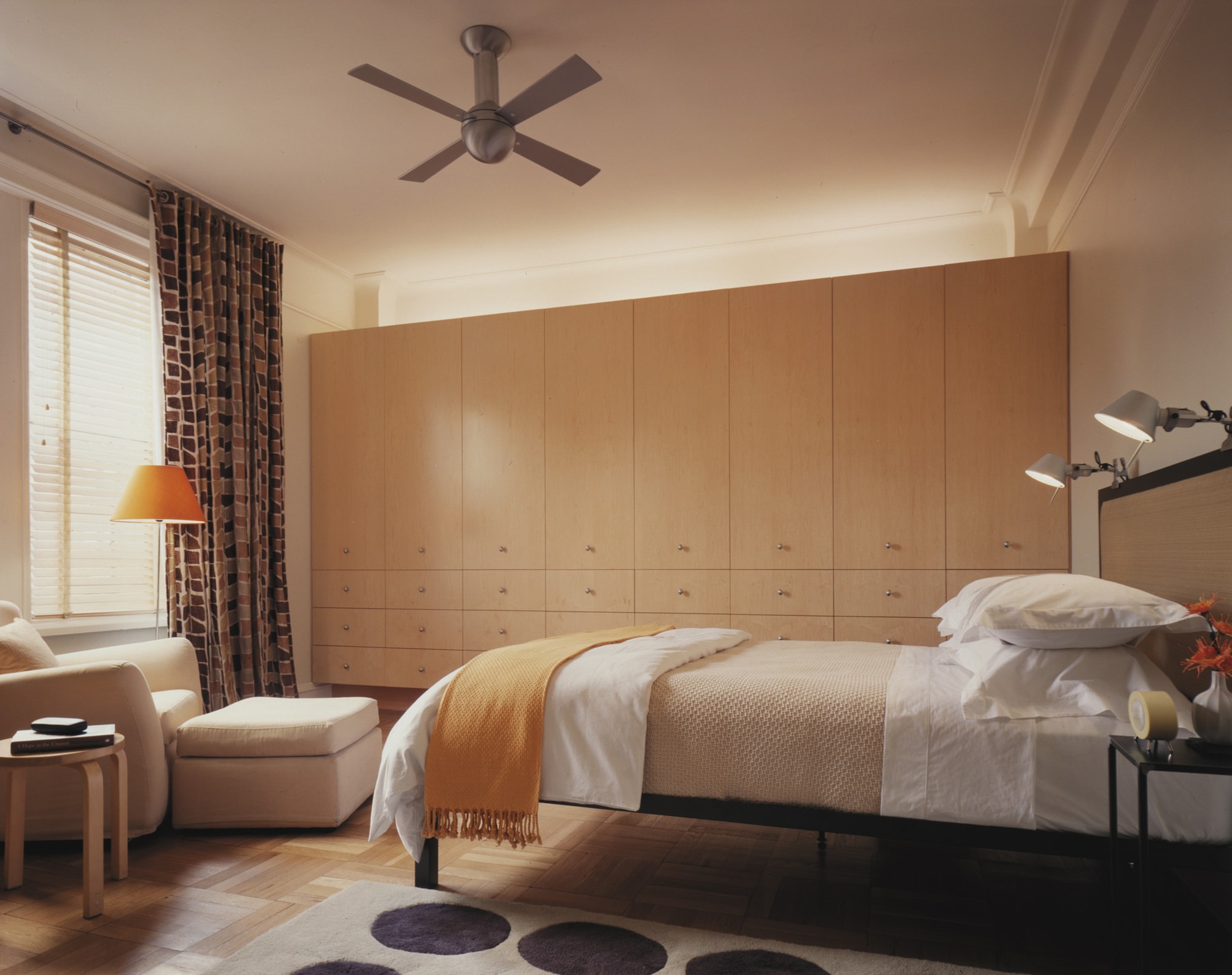 Modern Apartment Renovation | Upper East Side Manhattan New York City | Bedroom Built In Custom Millwork Closet Cabinets | RES4