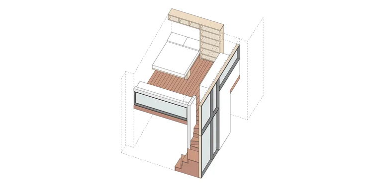 Loft Axonometric