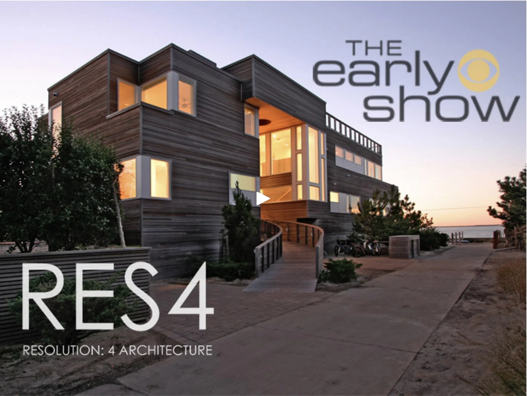 RES4 ON - CBS "THE EARLY SHOW" 