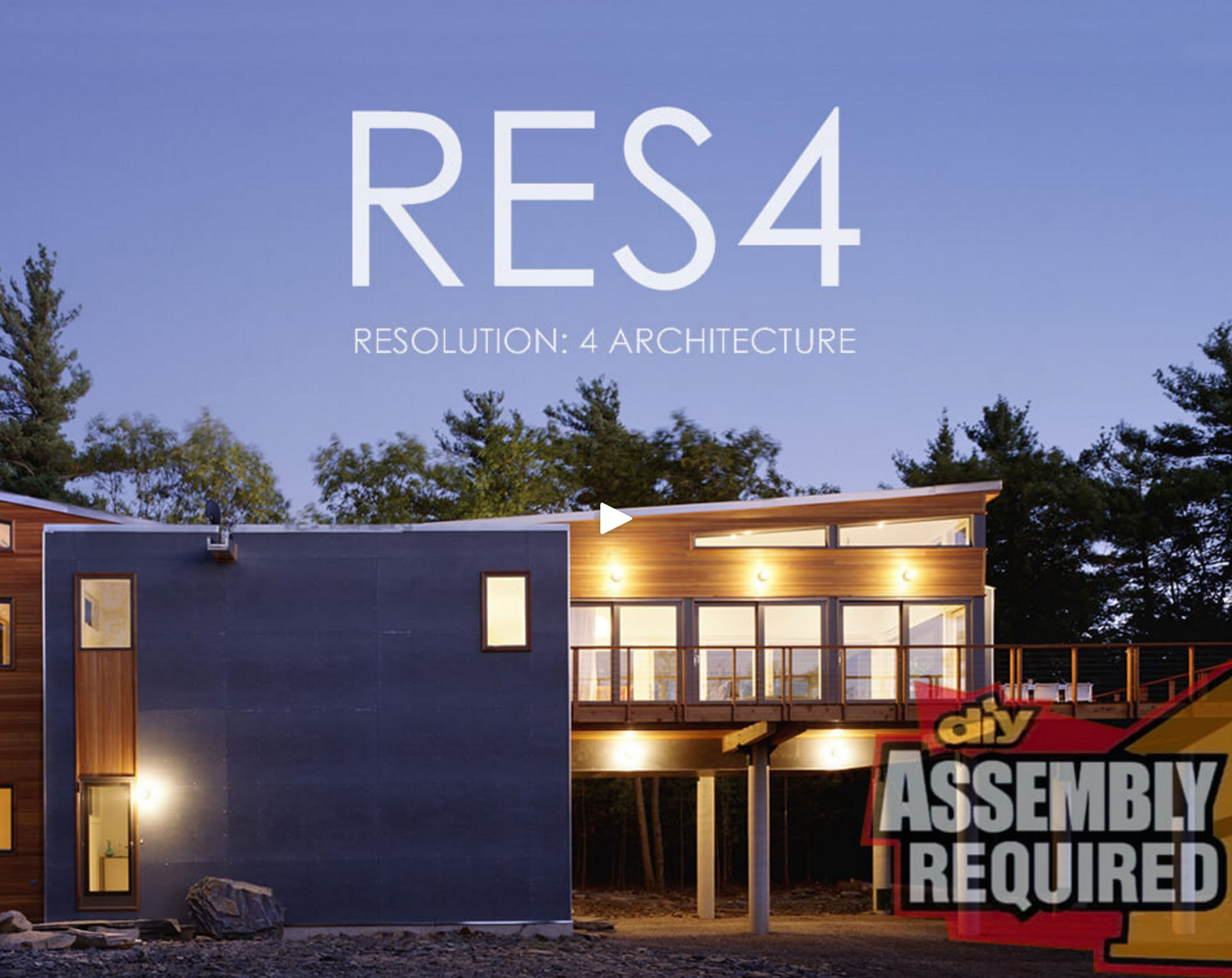 RES4 ON - DIY NETWORKS' "ASSEMBLY REQUIRED"