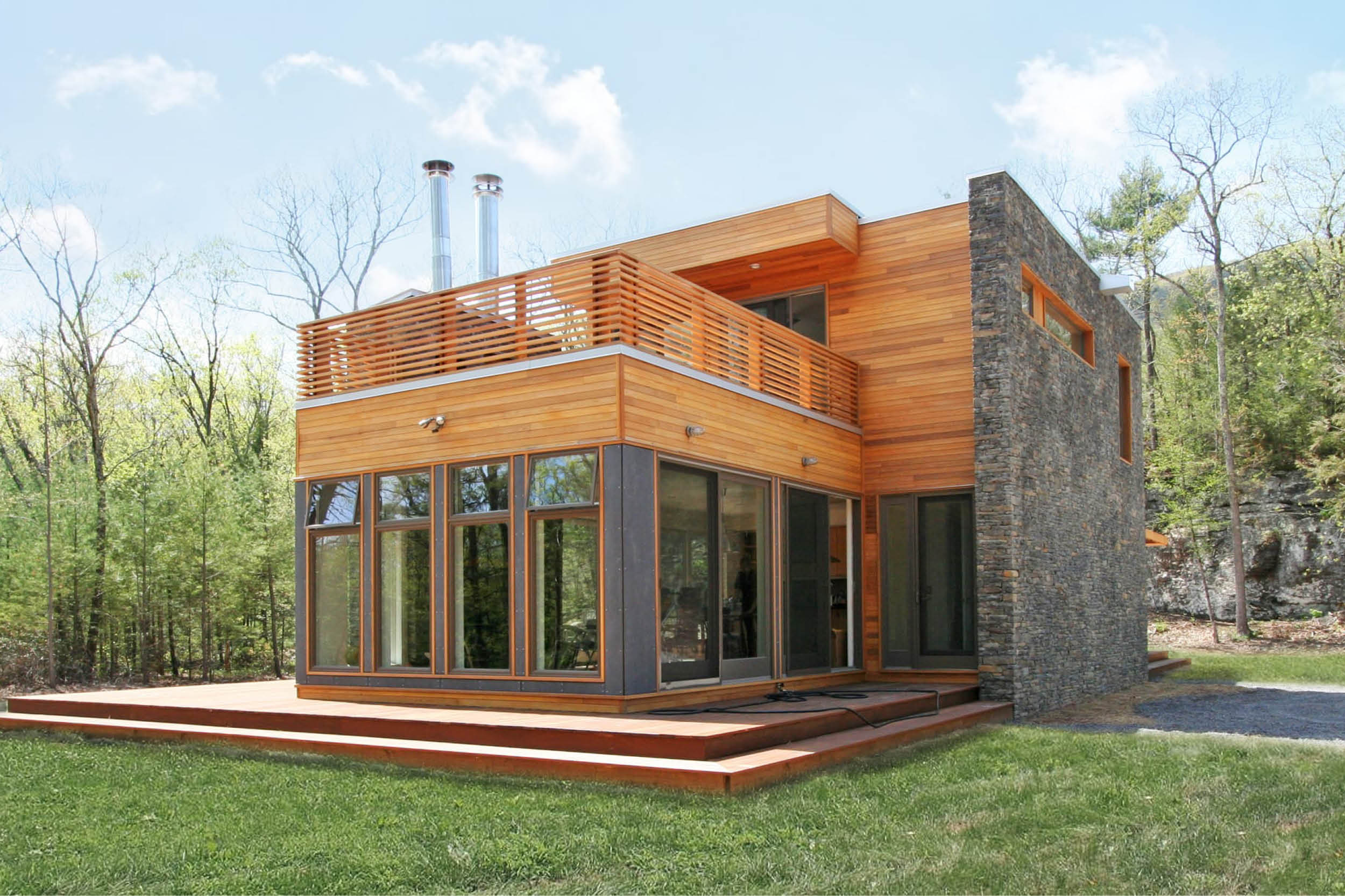 RES4 Resolution 4 Architecture Catskills Suburban Modern Modular