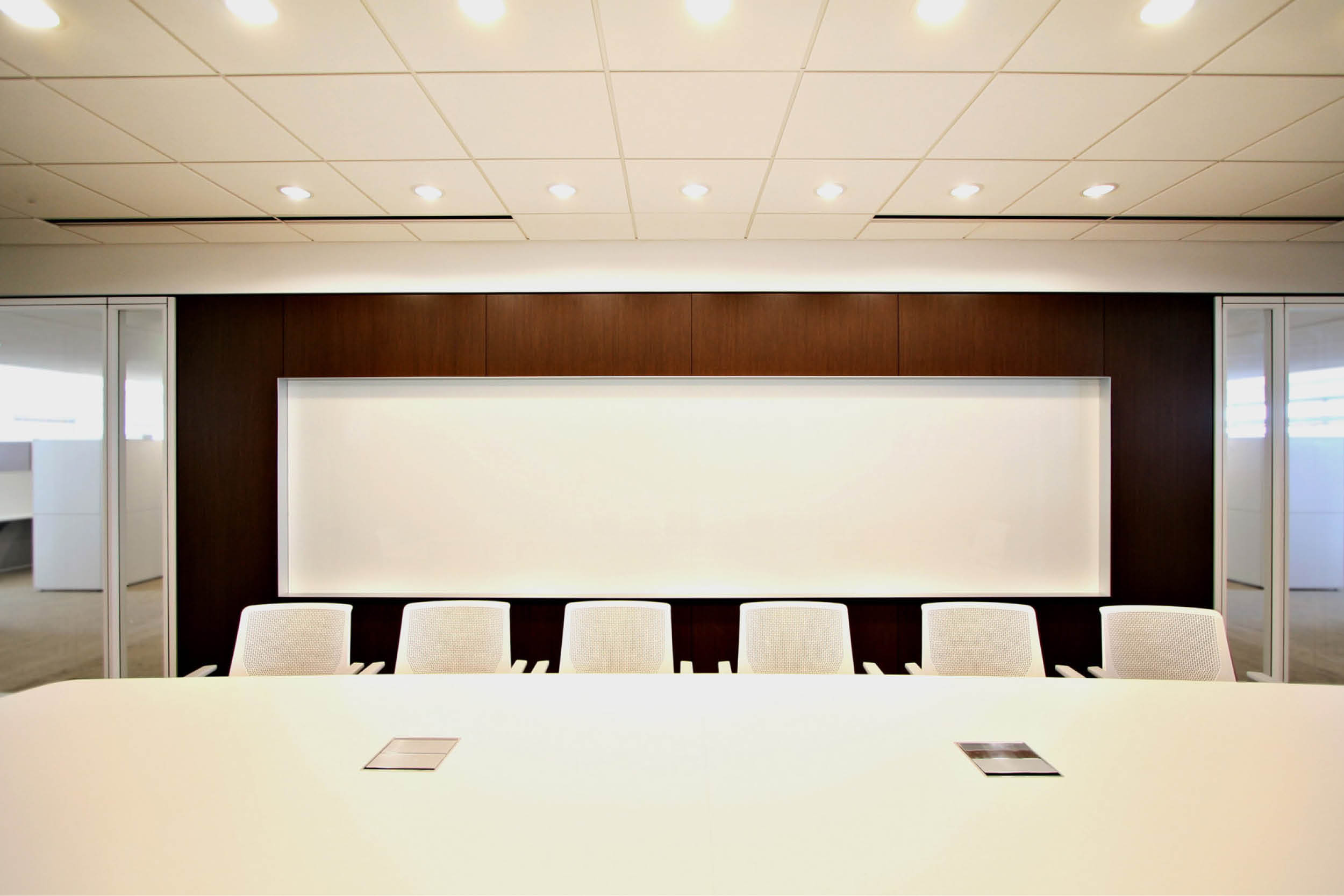 Modern Commercial Office | Large Conference Room Table | RES4