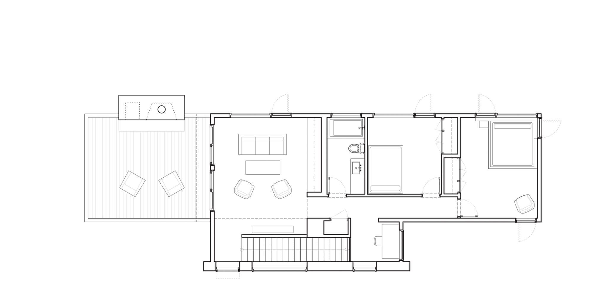 Catskills Suburban - Second Floor