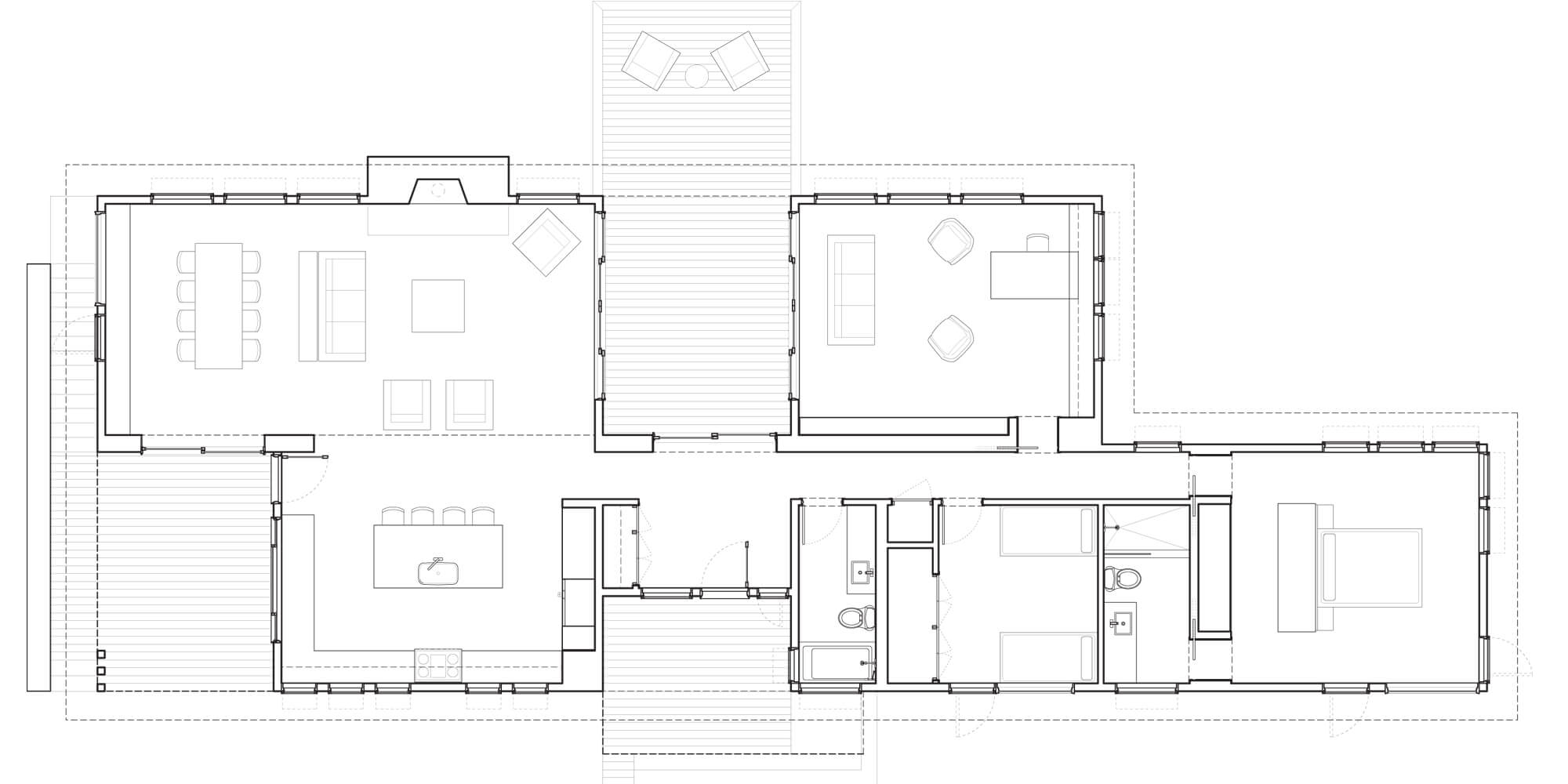 Wisconsin Cabin - Plan