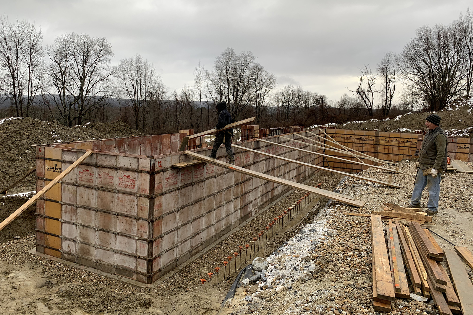 Formwork Progress (North Wing)