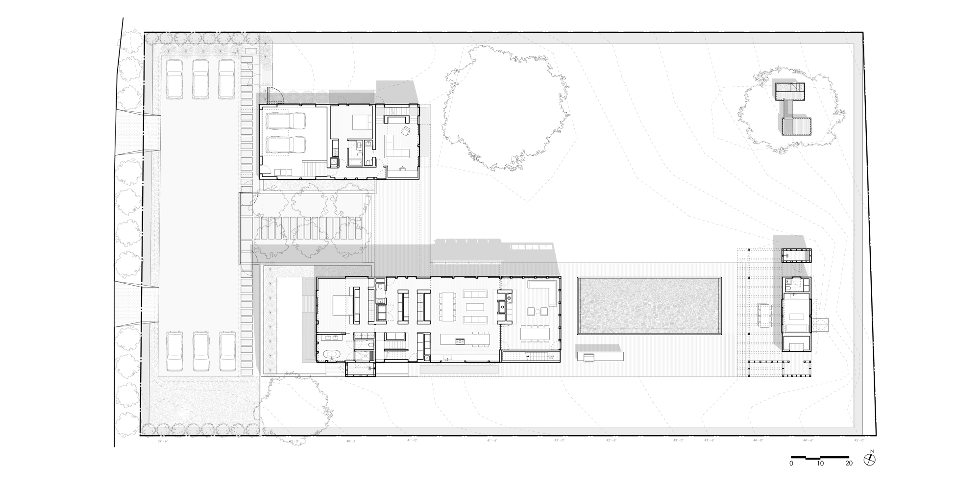 Site Plan &amp; First Floor Plan