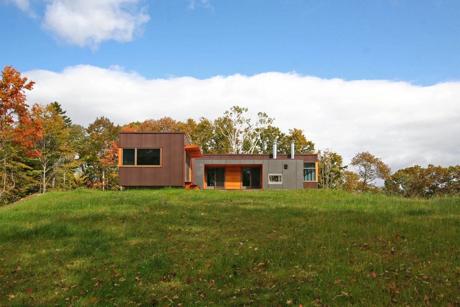 RES4 Resolution 4 Architecture Vermont Cabin Modern Modular Home
