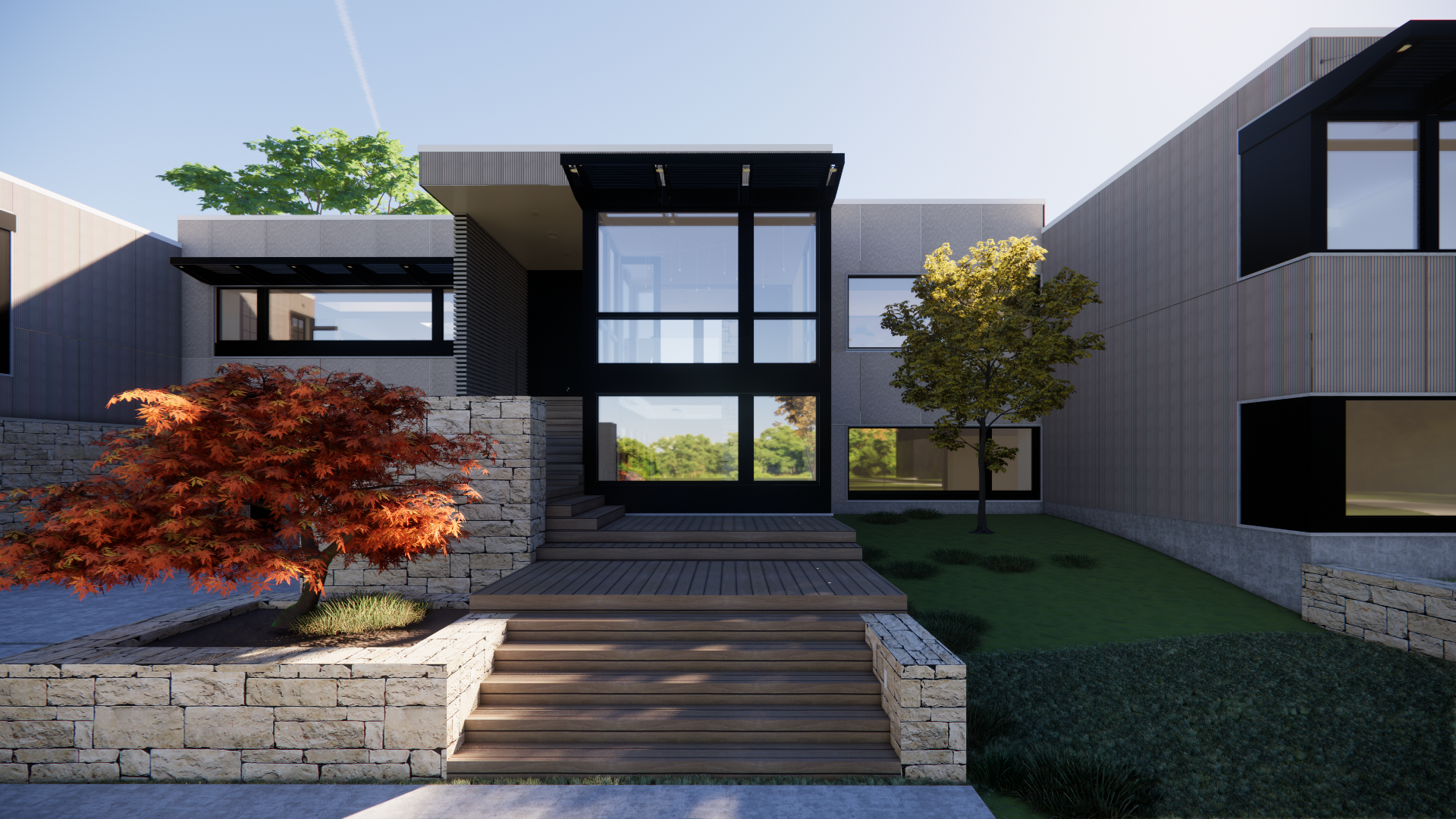 modern modular prefab home north fork long island