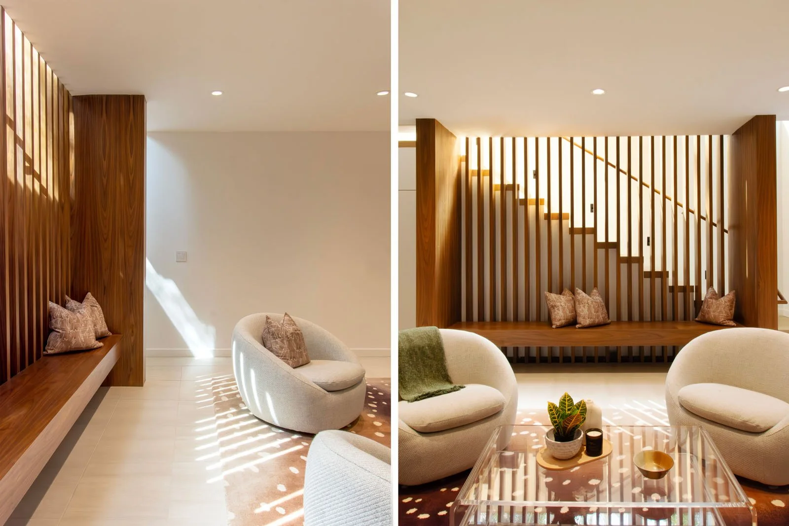 custom-modern-modular-prefab-hamptons-home-ny-architects-summer-house-finished-basement-lounge-stair-design-walnut-slat-wall