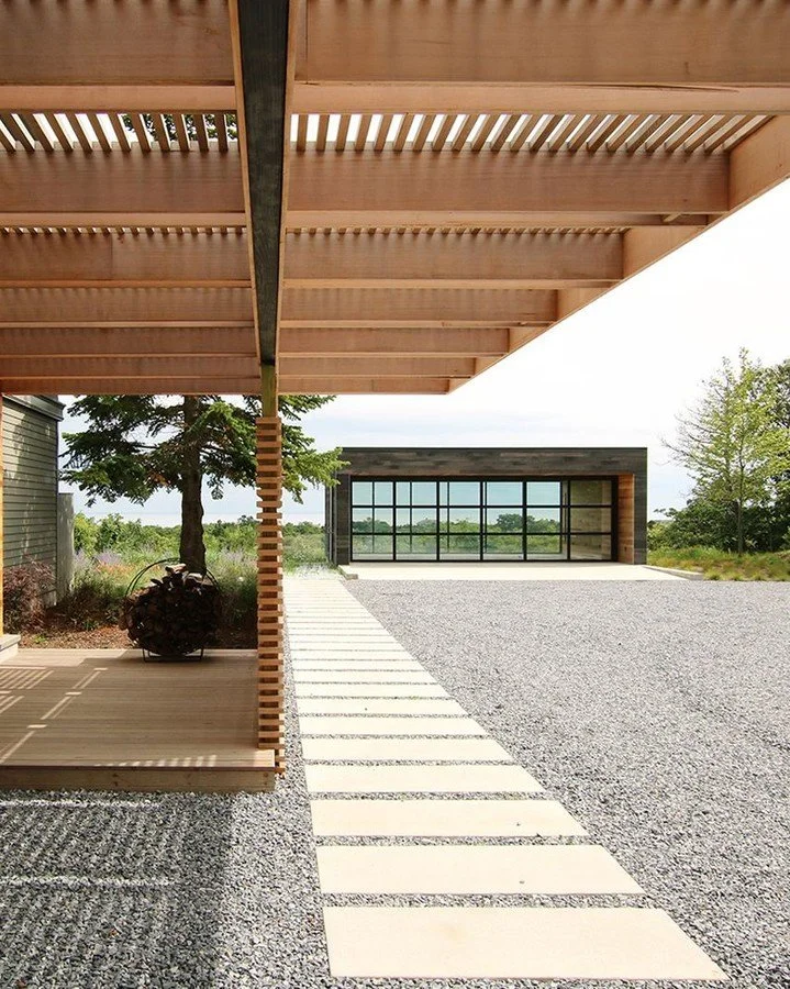 Details in Focus: A garage &mdash; elevated, literally.

Designed to house a client&rsquo;s collection of vintage cars, this custom structure was inspired by the iconic glass-box garage from Ferris Bueller&rsquo;s Day Off &mdash; reimagined here as p