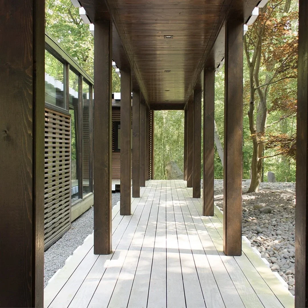 Fenimore Road Renovation / Addition began with a house that already had a strong relationship to its landscape.

The renovation preserves the character of Kaneji Domoto&rsquo;s original design while adapting it for a young family: a reoriented entry,