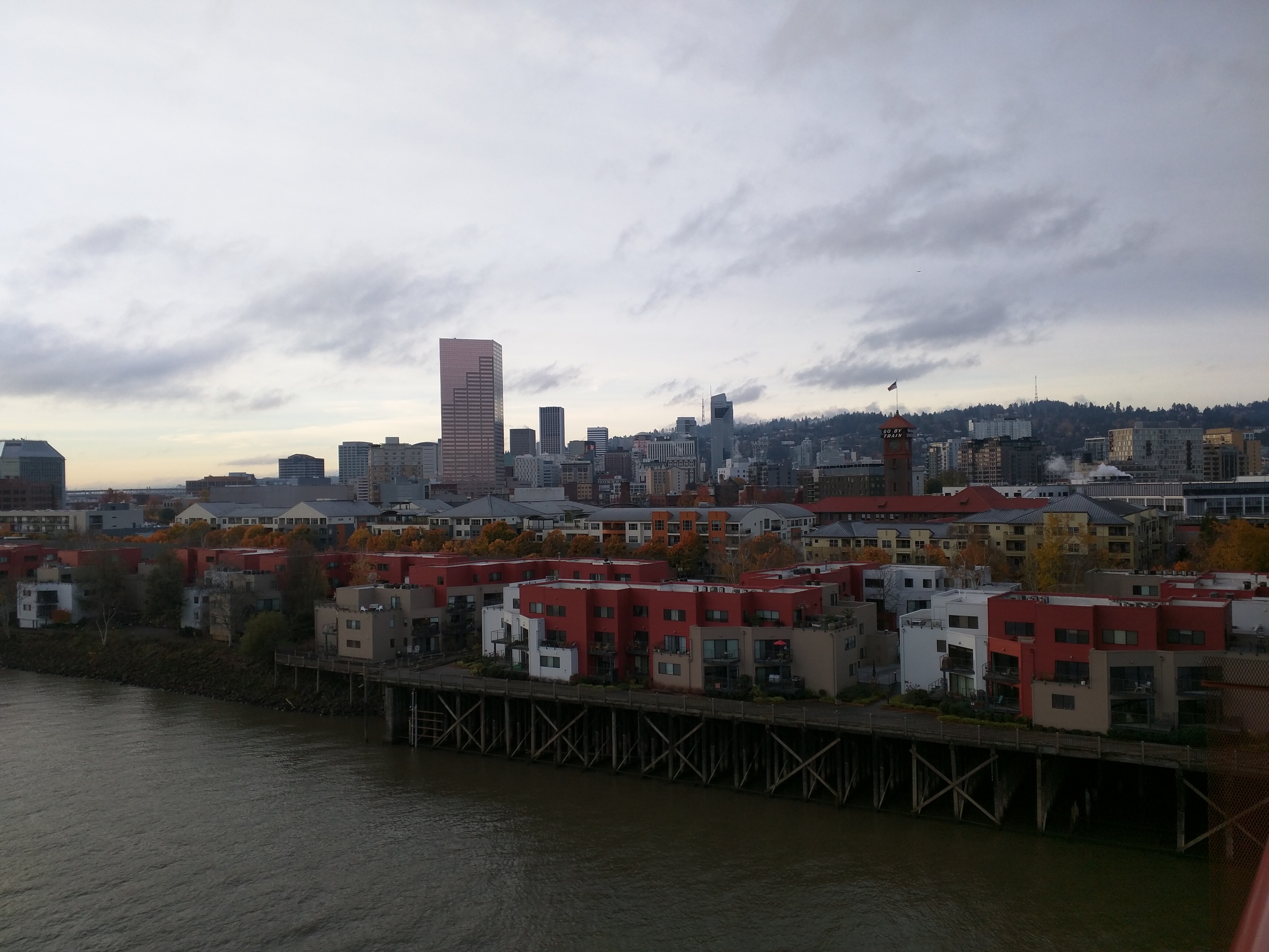 Willamette River and Portland