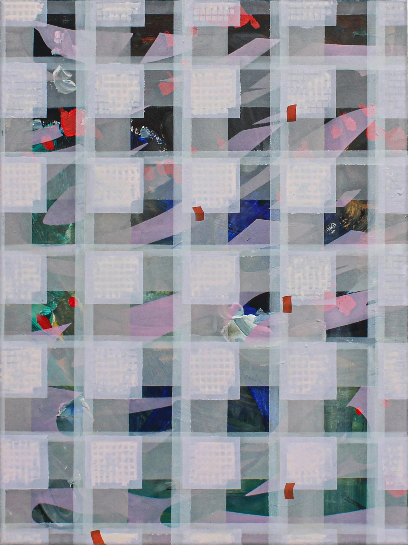 6 Layers #1, Oil and acrylic on nettle, 60cmX45cm, 2024.jpg