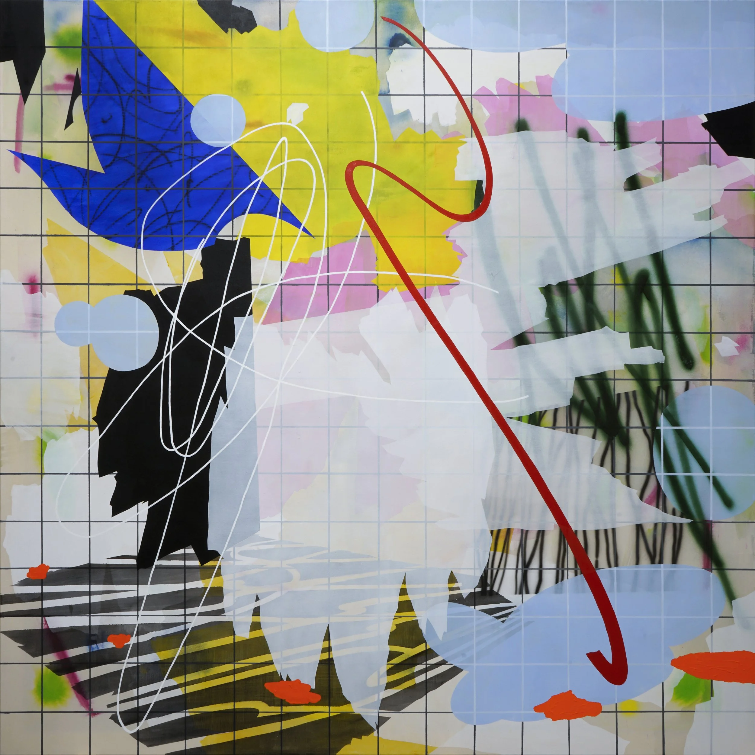 Schwuppdiwupp, 200X200cm, Ink, oil, car spray and acrylic on canvas, 2024.jpg