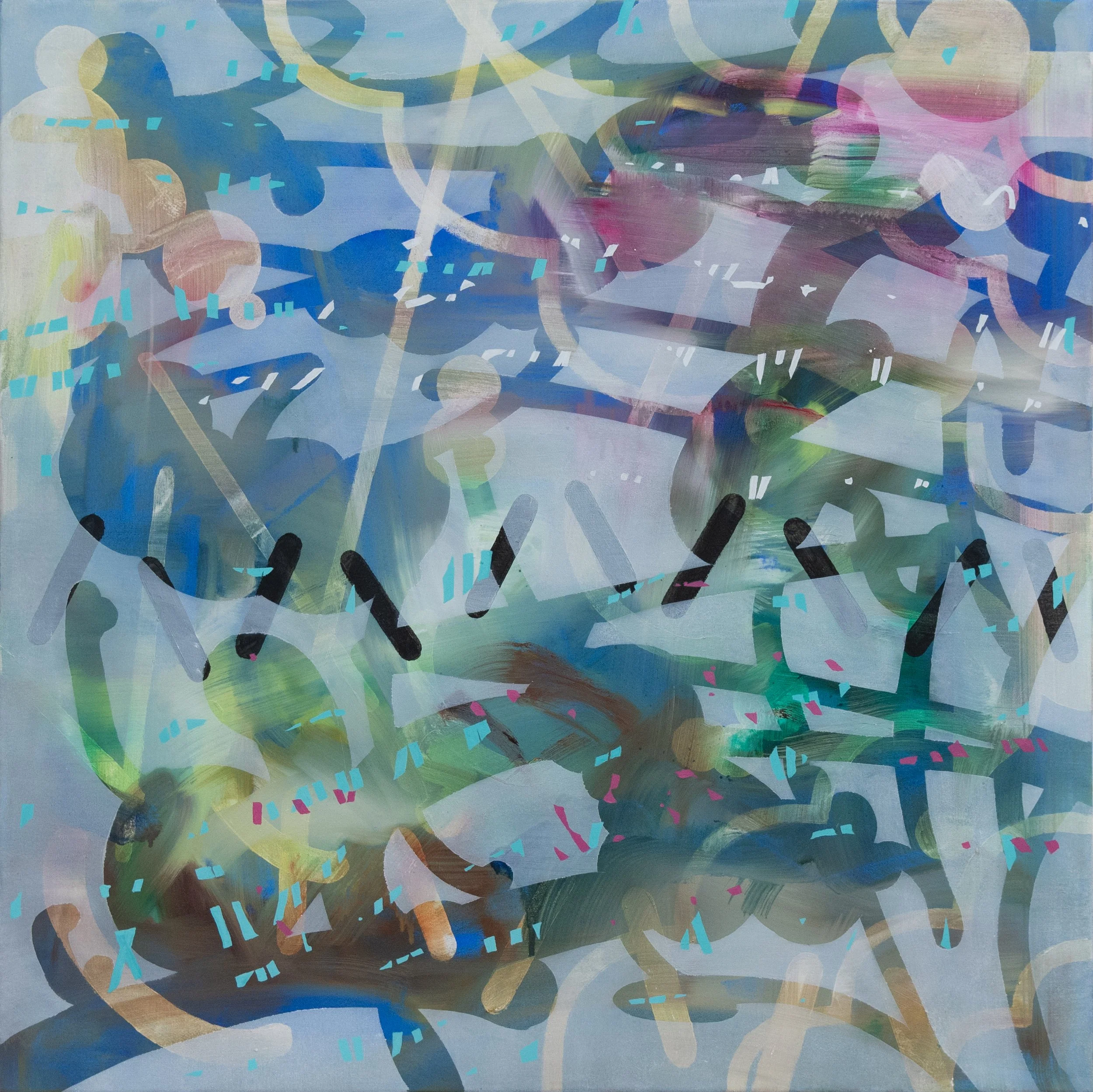 Notation: Sommerwald, Acrylic and oil on nettle, 80cmX80cm, 2024.jpg