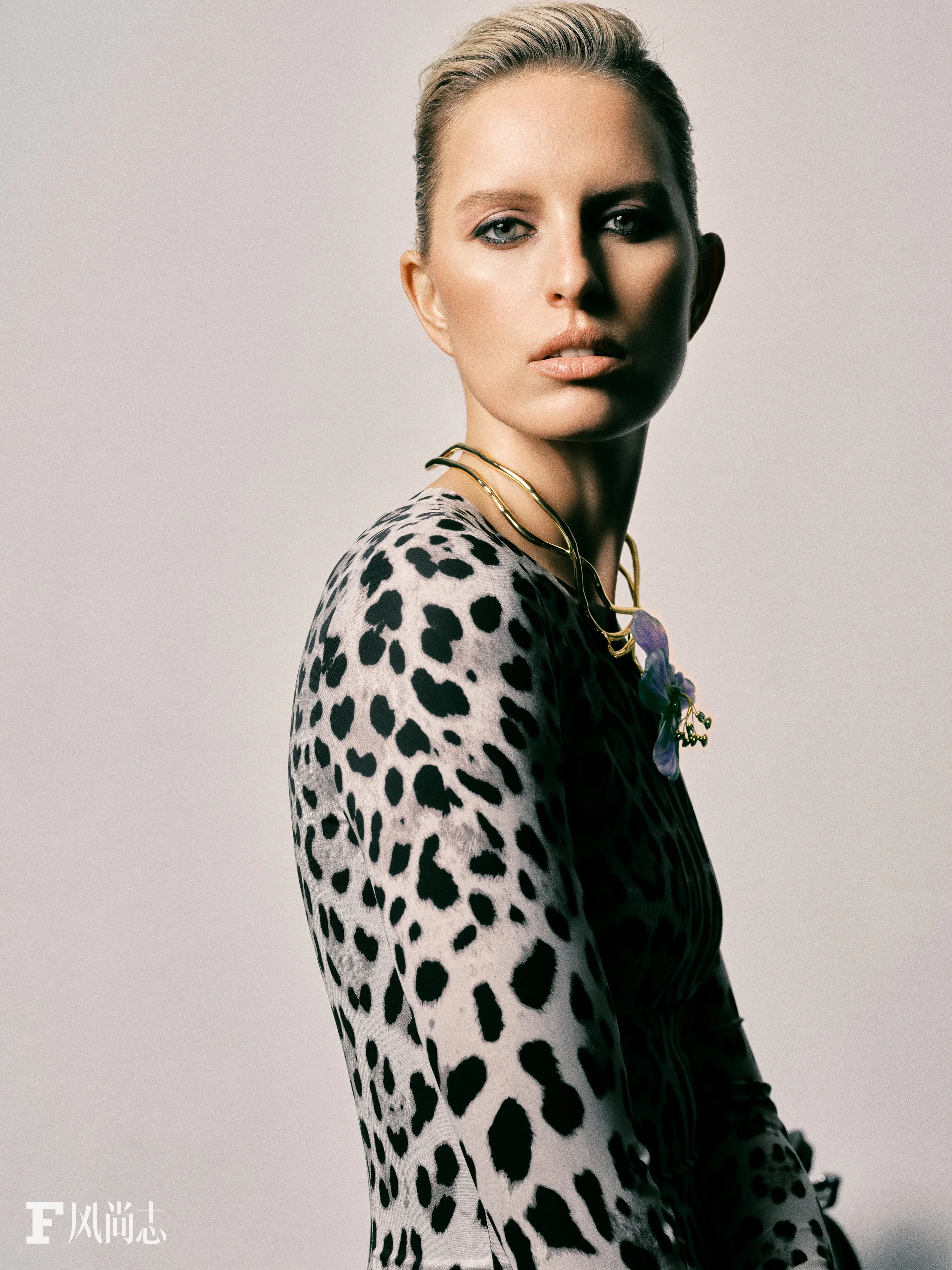 Karolina Kurkova for F magazine China January issue 2025