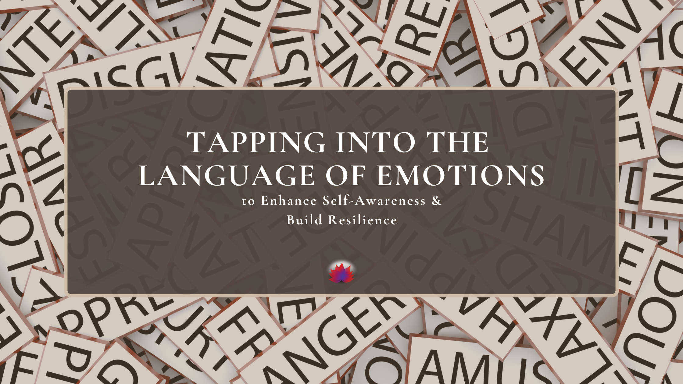 Tapping Languages Tapping into the Language of Emotions to Enhance Self-Awareness and ...