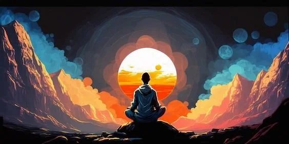 Man Meditating Art.jpeg