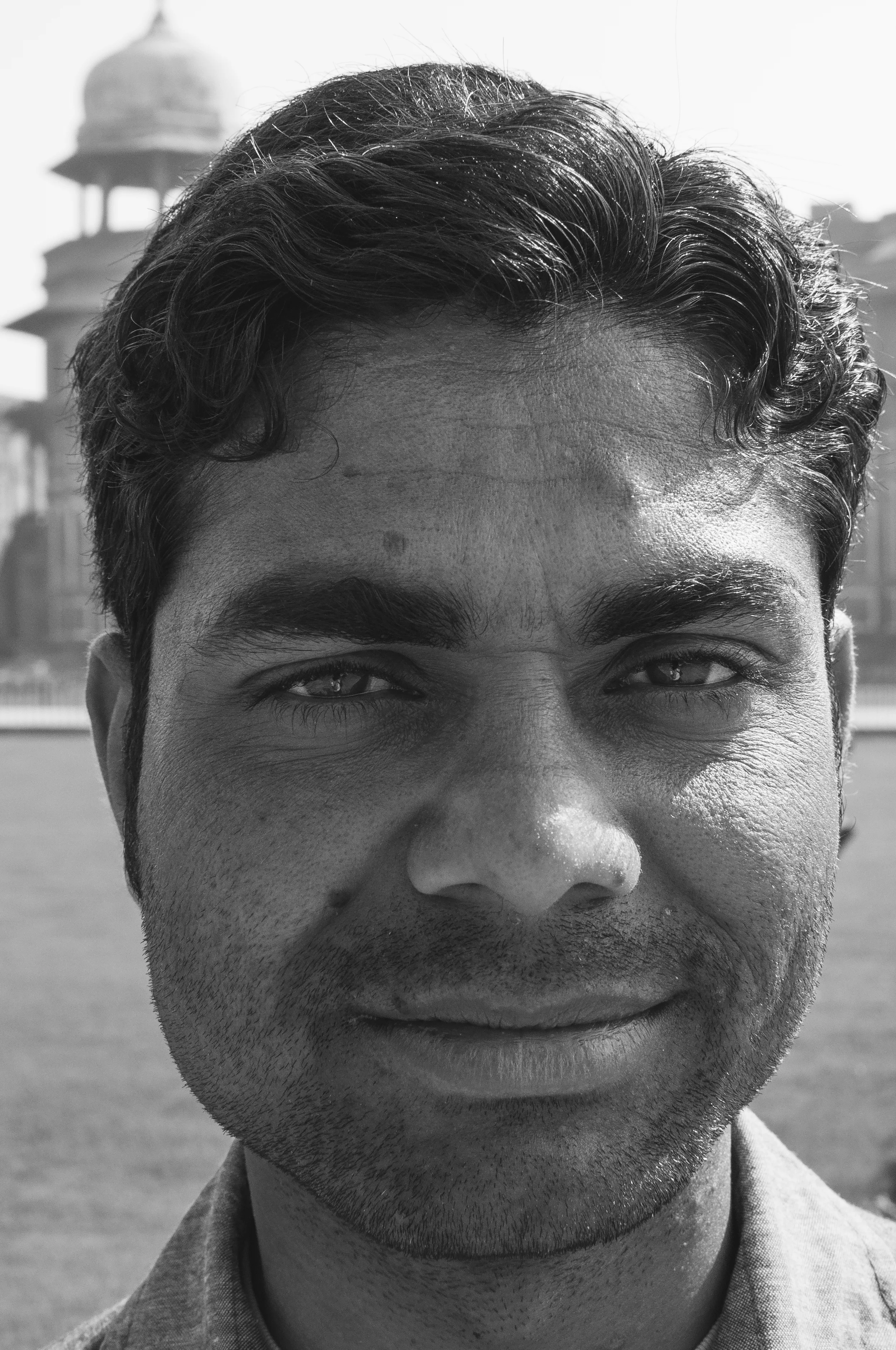 An Indian patriot, Agra Fort