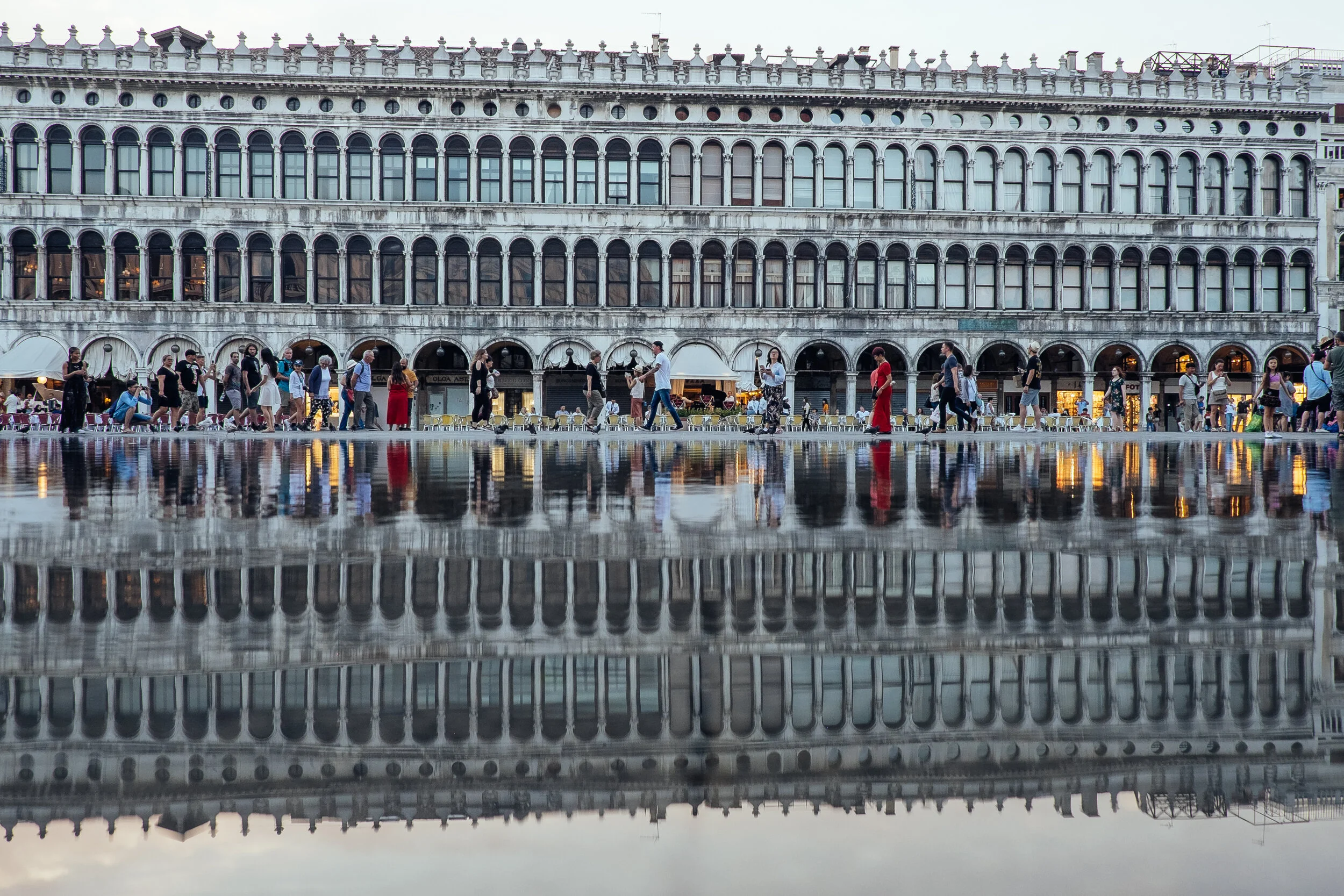 Daily flooding at Piazza San Marco, Venice