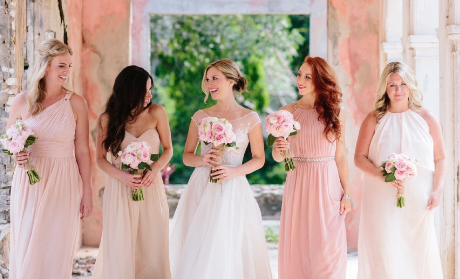   This App Lets You Legit Design Your Own Bridesmaids' Dresses    Brides.com   