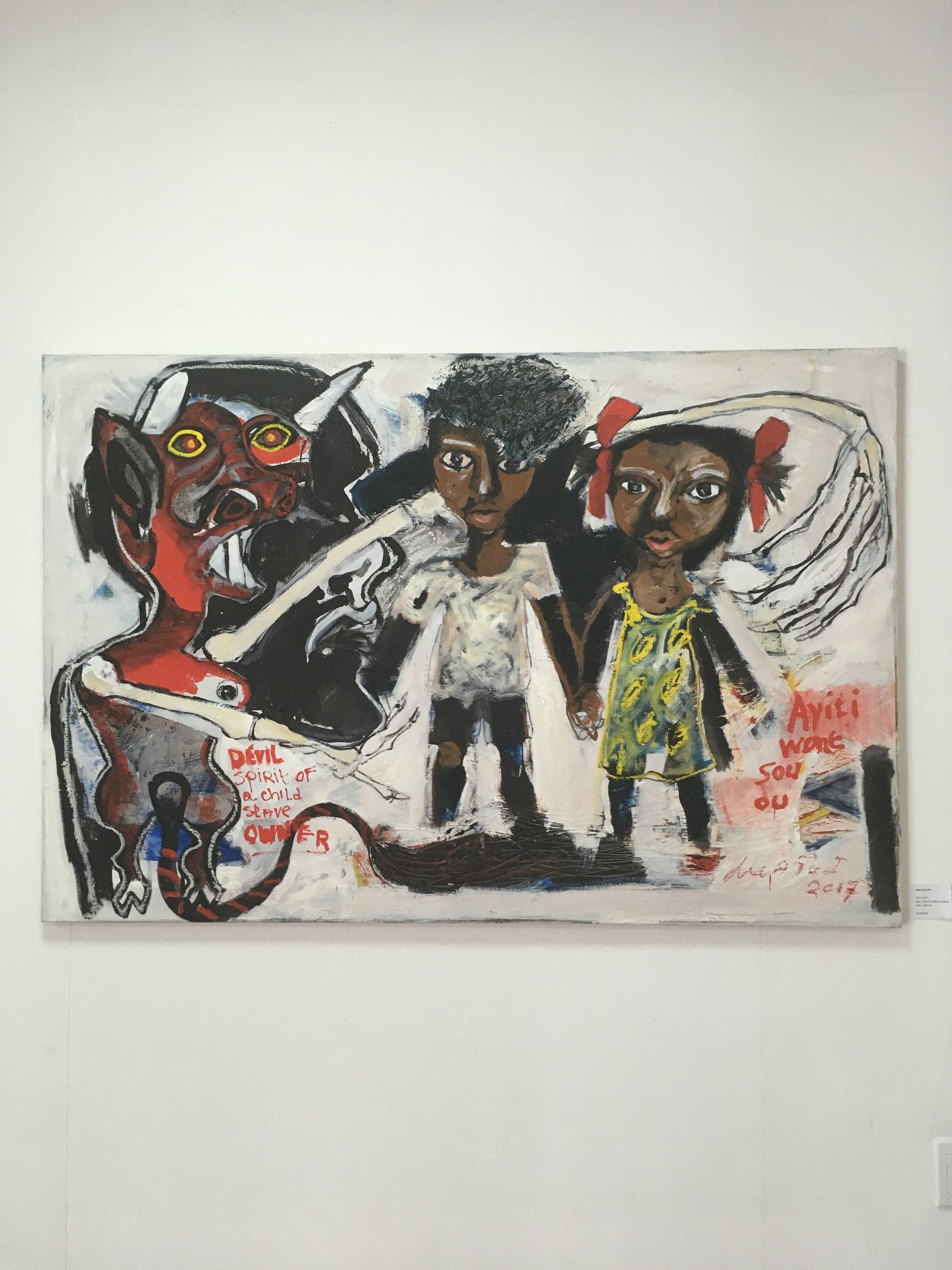  Images from French Guyana-based Surinamese artist John Lie A Fo's Retrospective, which was being exhibited at Readytex while I was in Suriname. 